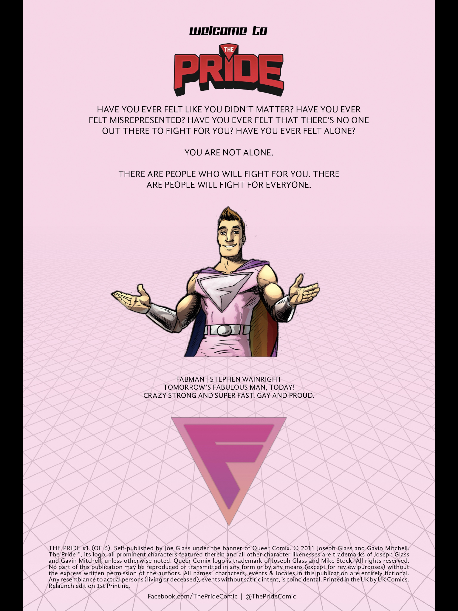 Read online The Pride comic -  Issue #1 - 2