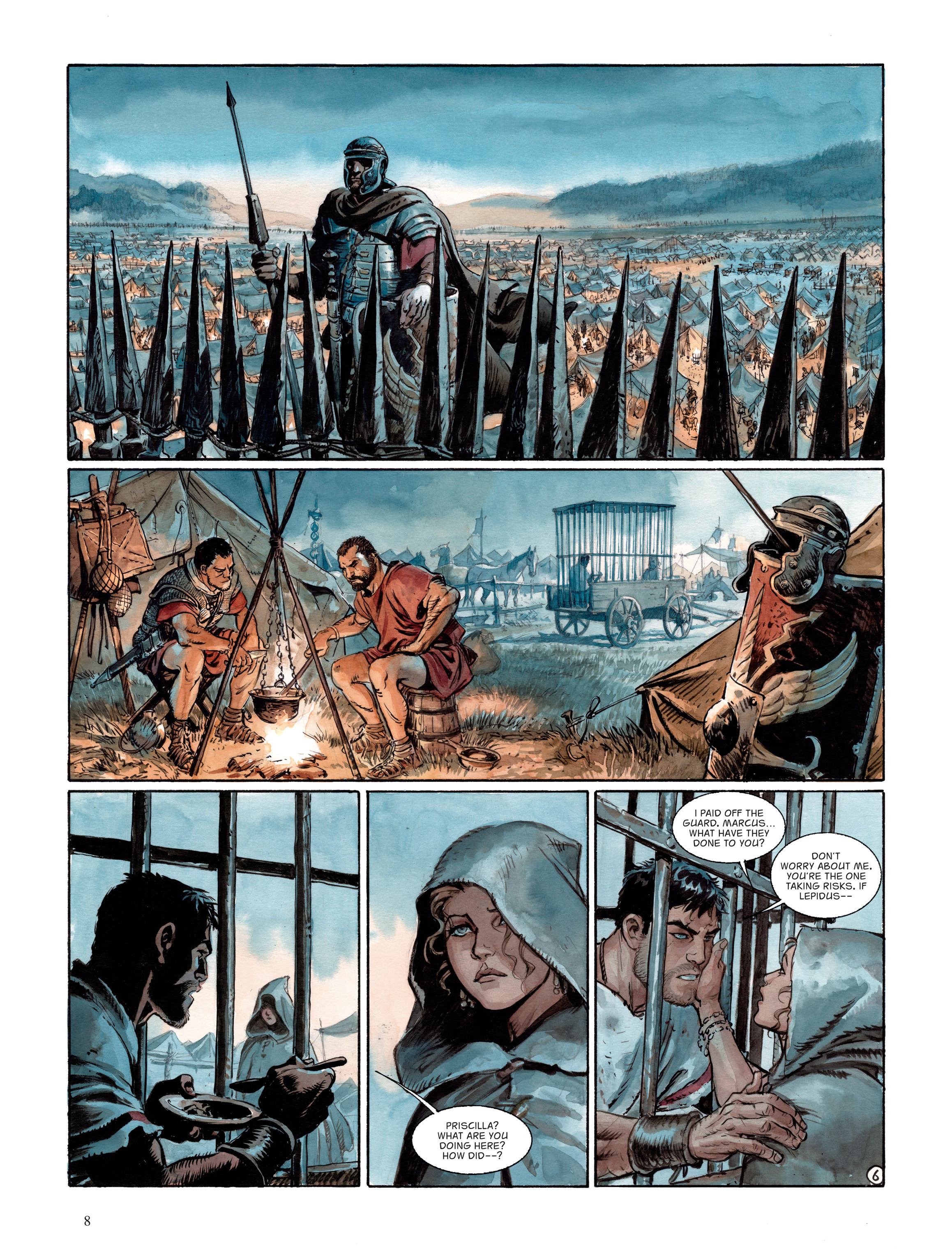 Read online The Eagles of Rome comic -  Issue # TPB 5 - 9