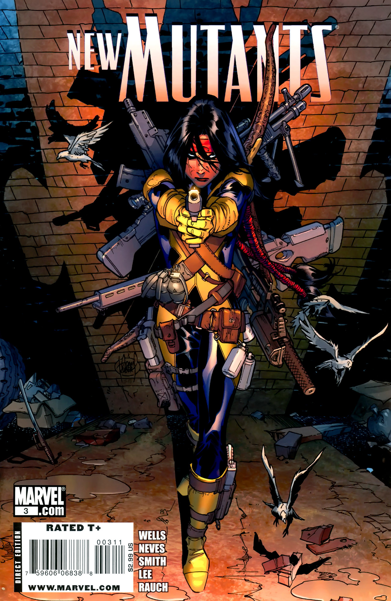 Read online New Mutants (2009) comic -  Issue #3 - 1