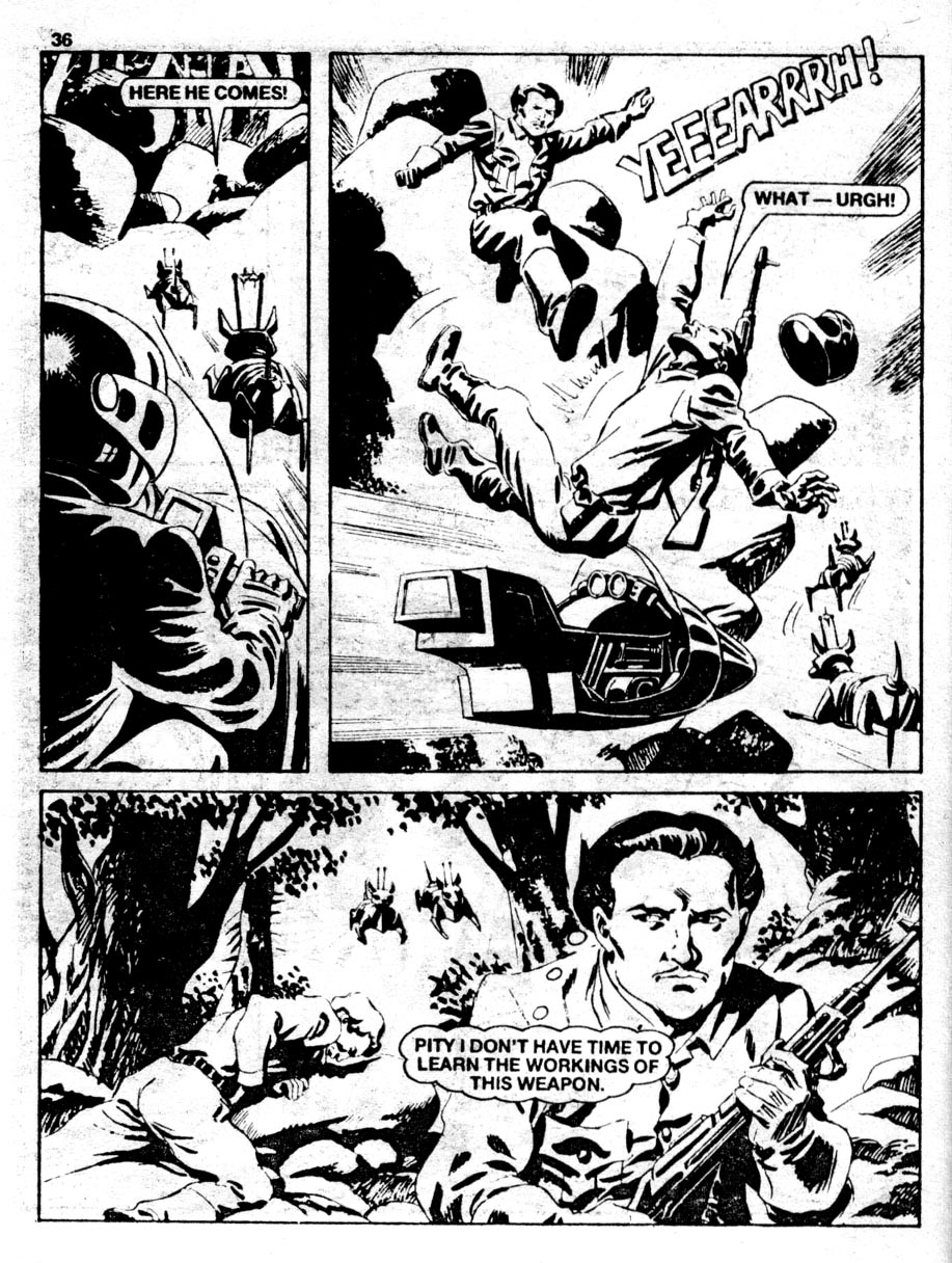 Read online Starblazer comic -  Issue #234 - 36