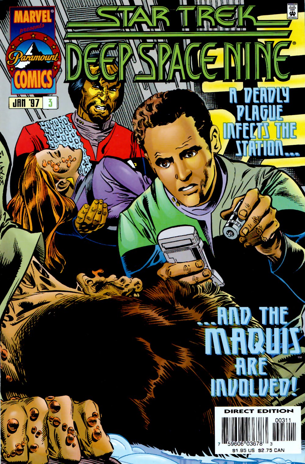 Read online Star Trek: Deep Space Nine (1996) comic -  Issue #3 - 1