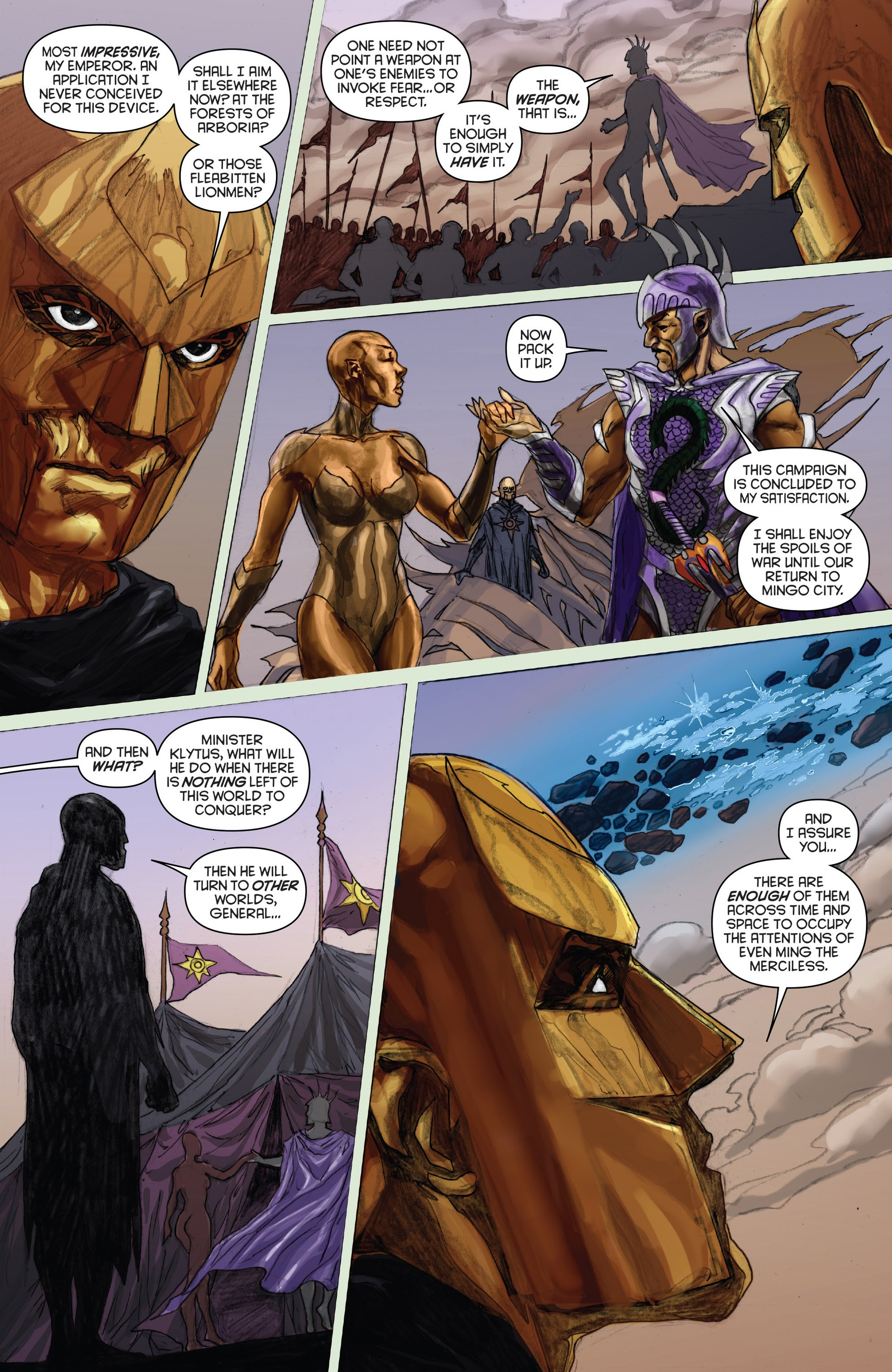 Read online Merciless: The Rise of Ming comic -  Issue #4 - 12