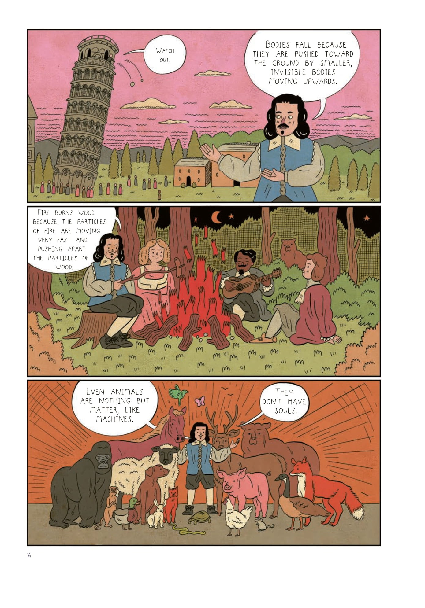 Read online Heretics!: The Wondrous (and Dangerous) Beginnings of Modern Philosophy comic -  Issue # TPB (Part 1) - 17