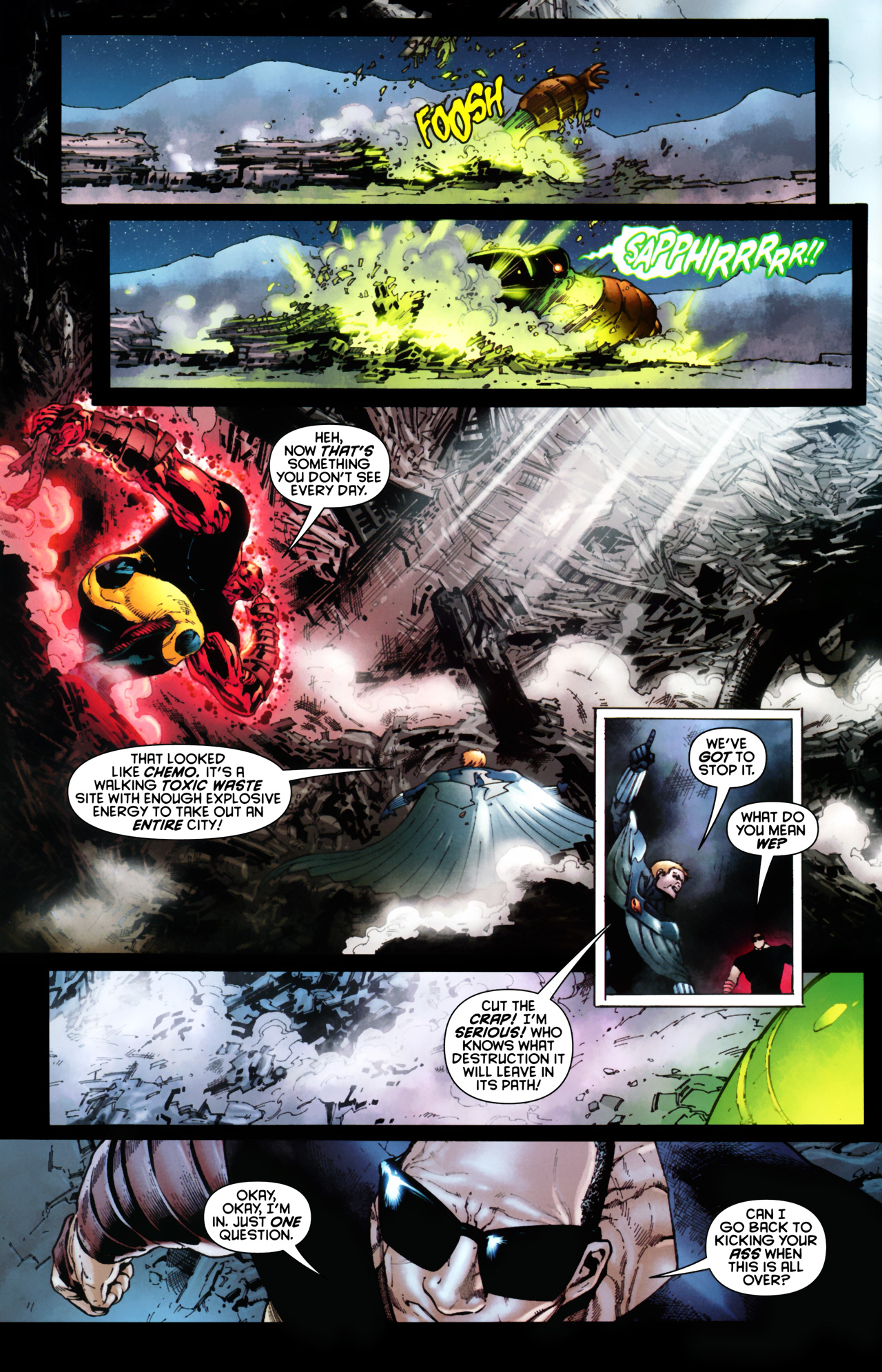 Read online The Outsiders (2009) comic -  Issue #31 - 9