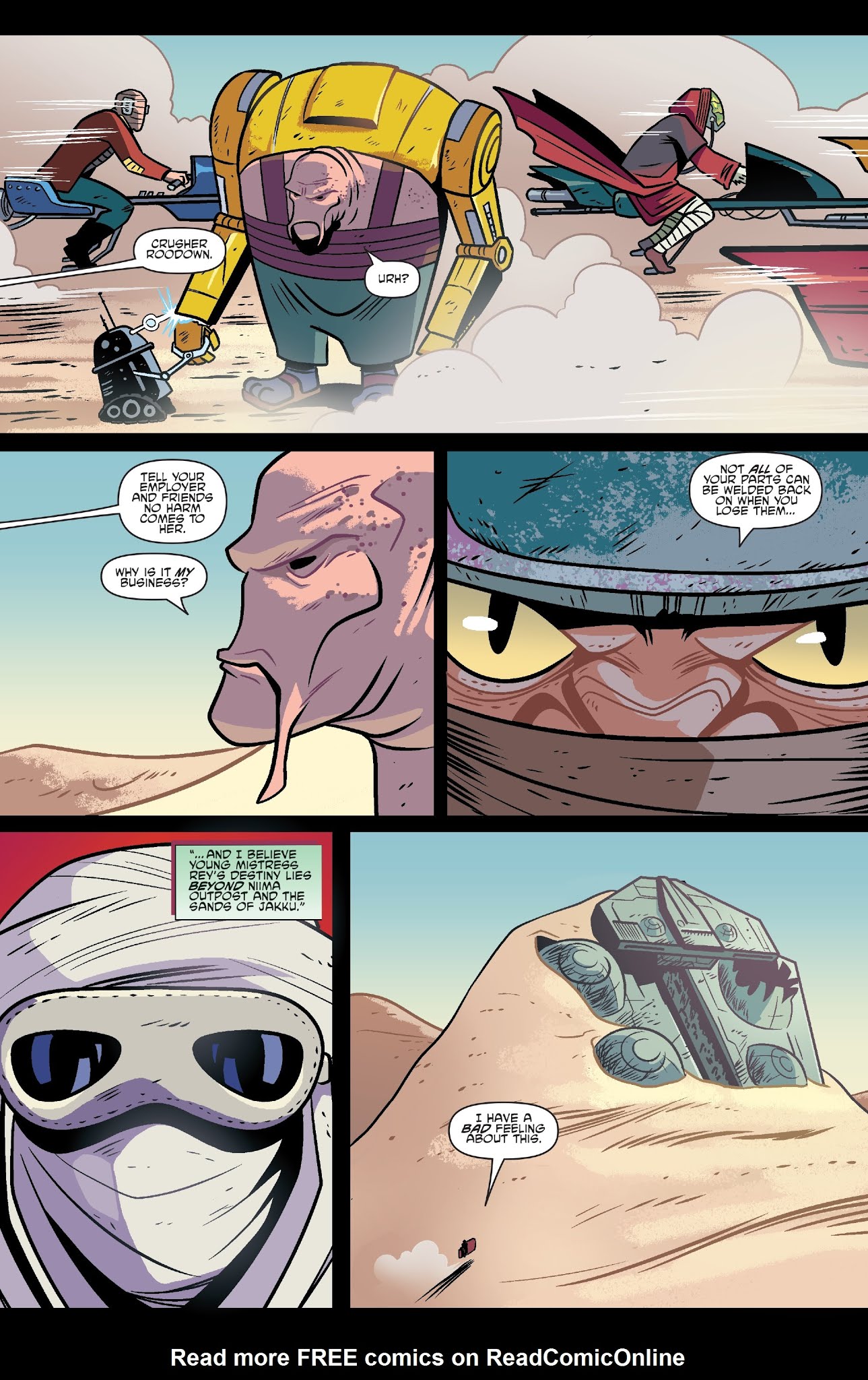 Read online Star Wars Adventures: Destroyer Down comic -  Issue #1 - 13