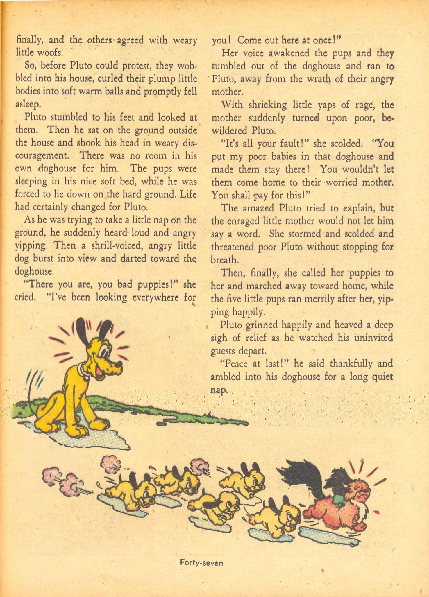 Read online Walt Disney's Comics and Stories comic -  Issue #4 - 49
