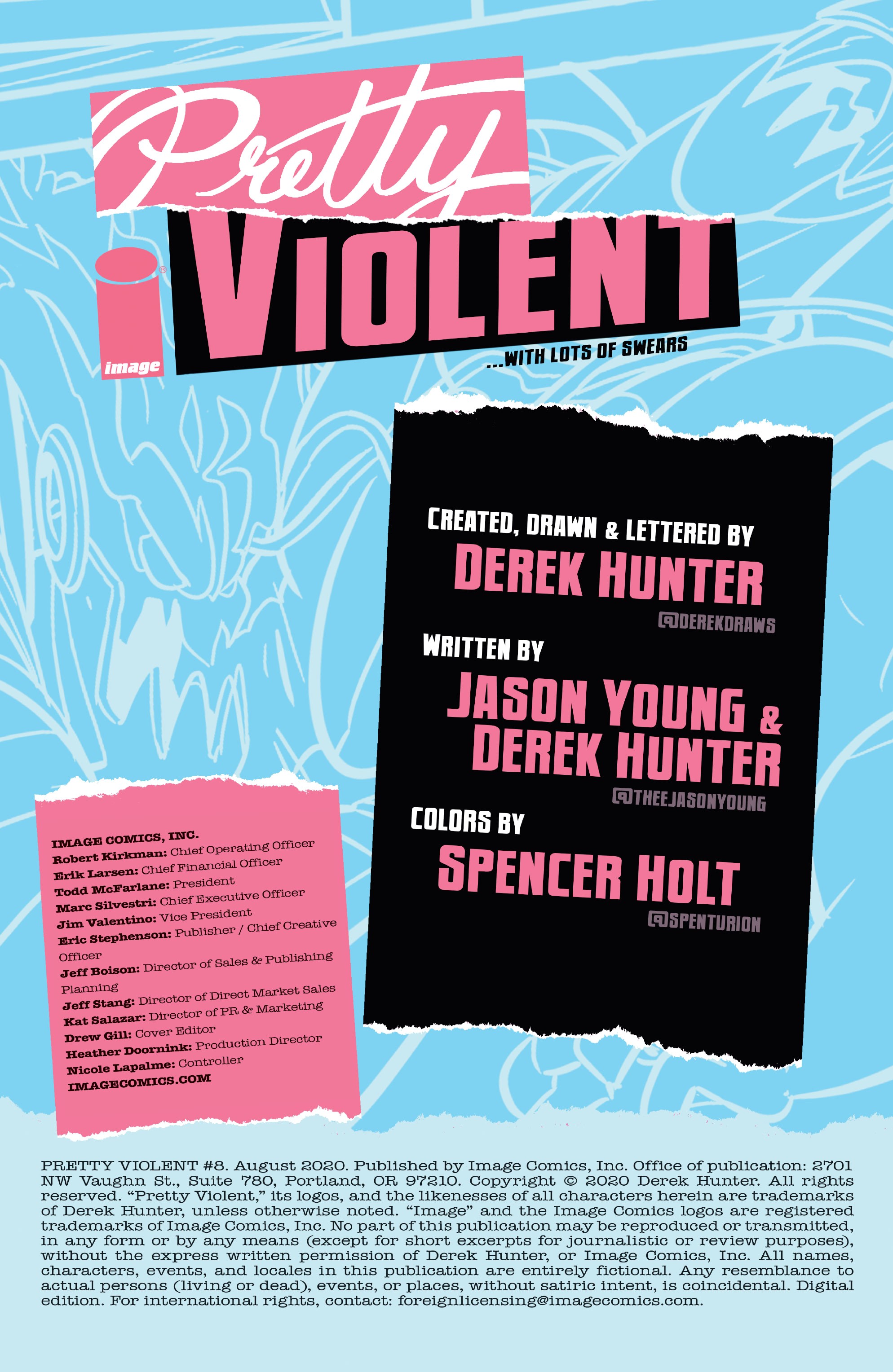 Read online Pretty Violent comic -  Issue #8 - 2