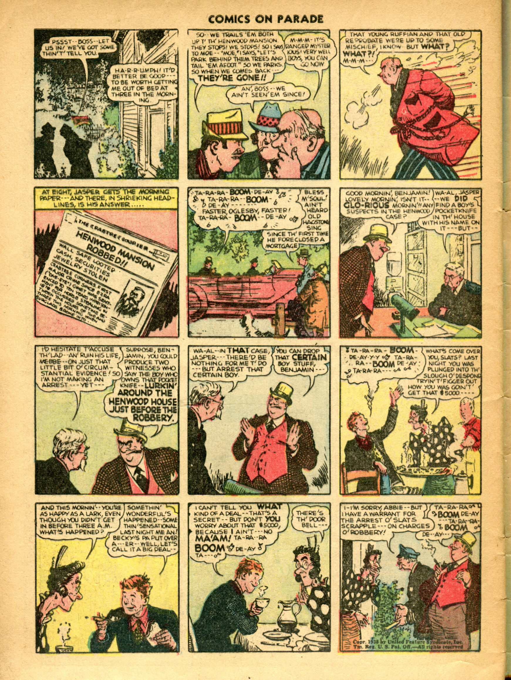 Read online Comics on Parade comic -  Issue #7 - 64
