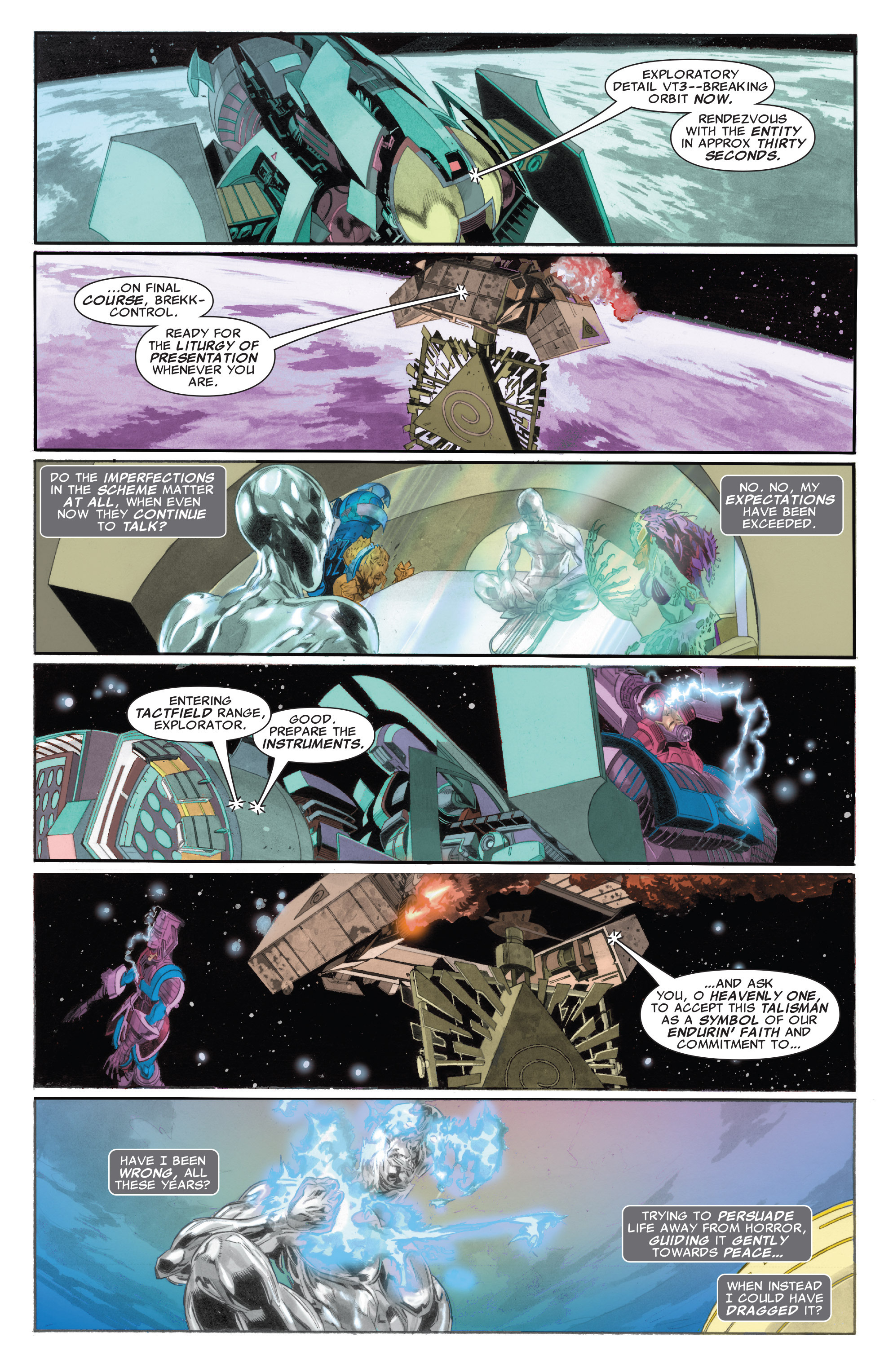 Read online Silver Surfer: In Thy Name comic -  Issue #4 - 10