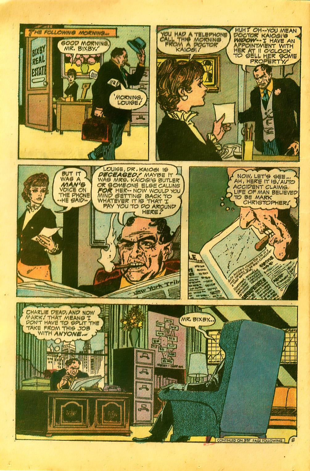 Read online Weird Mystery Tales comic -  Issue #7 - 12