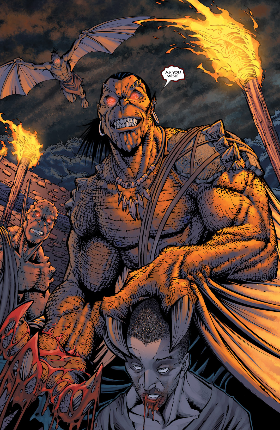 Read online Michael Turner's Soulfire: Chaos Reign comic -  Issue #1 - 18