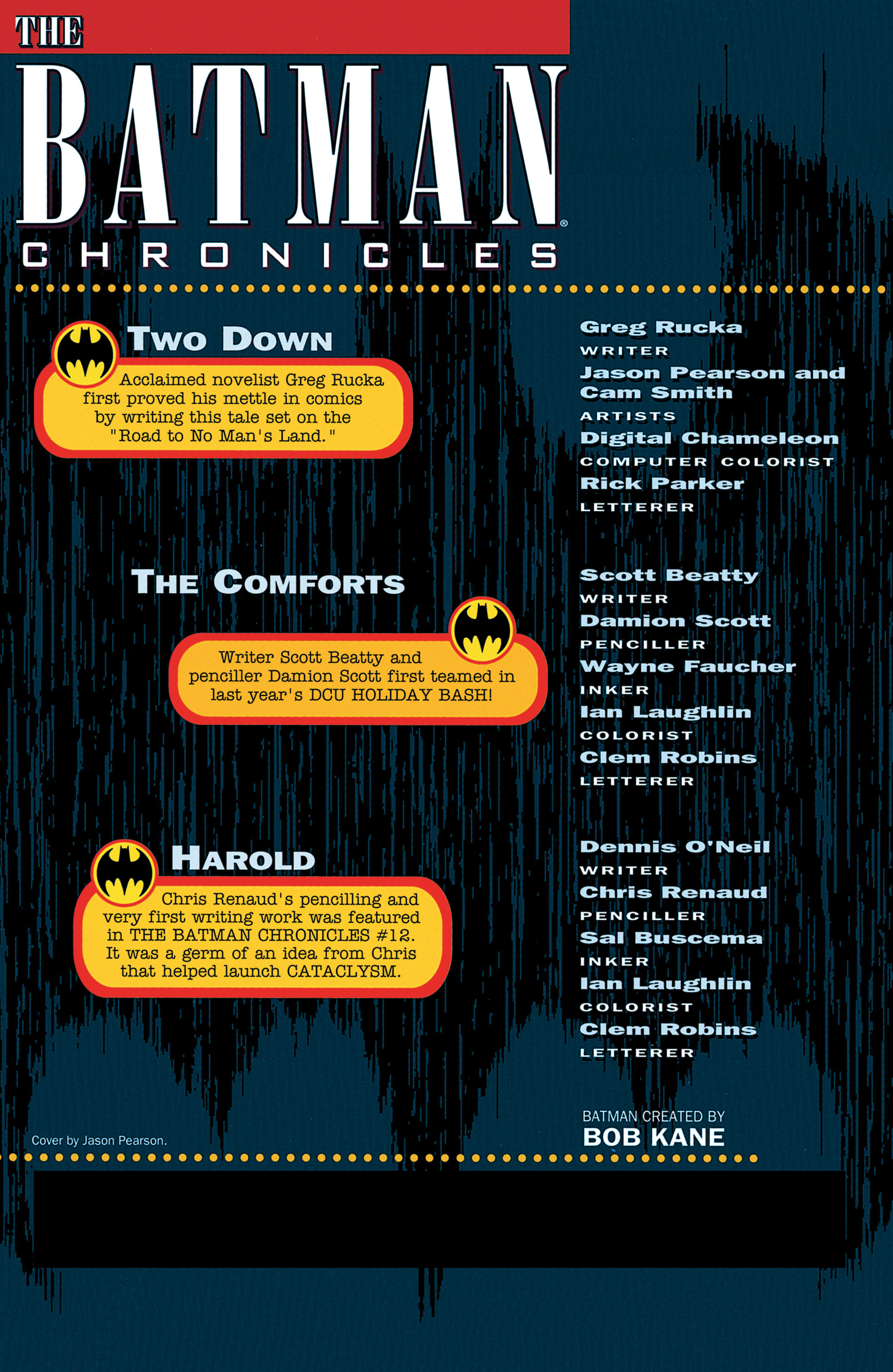 Read online The Batman Chronicles (1995) comic -  Issue #16 - 2