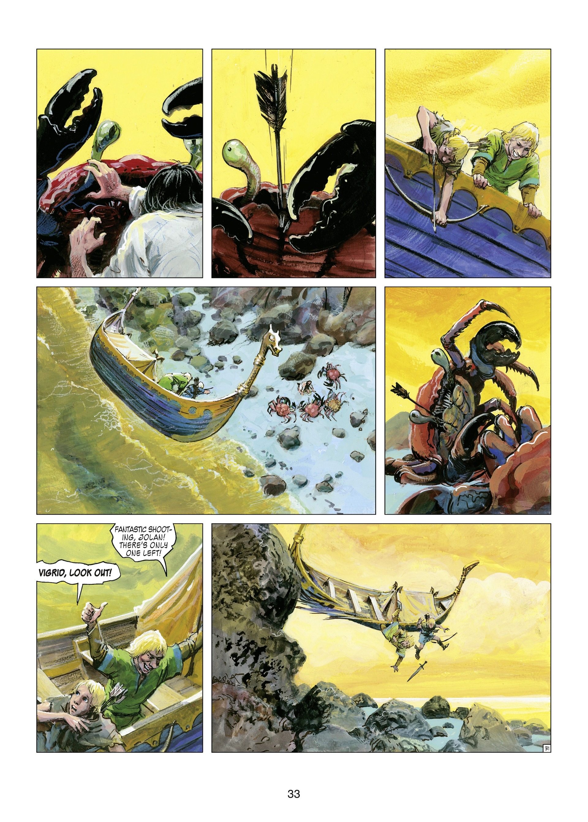 Read online Thorgal comic -  Issue #21 - 35