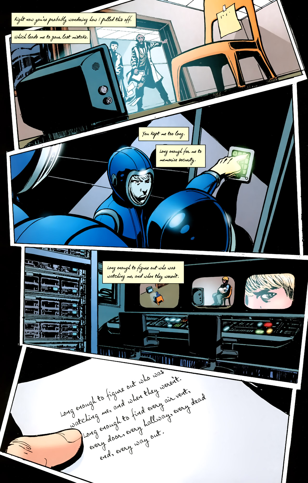 Read online Fringe comic -  Issue #3 - 21