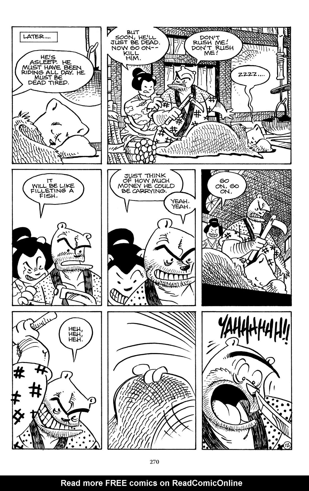 Read online The Usagi Yojimbo Saga comic -  Issue # TPB 5 - 266