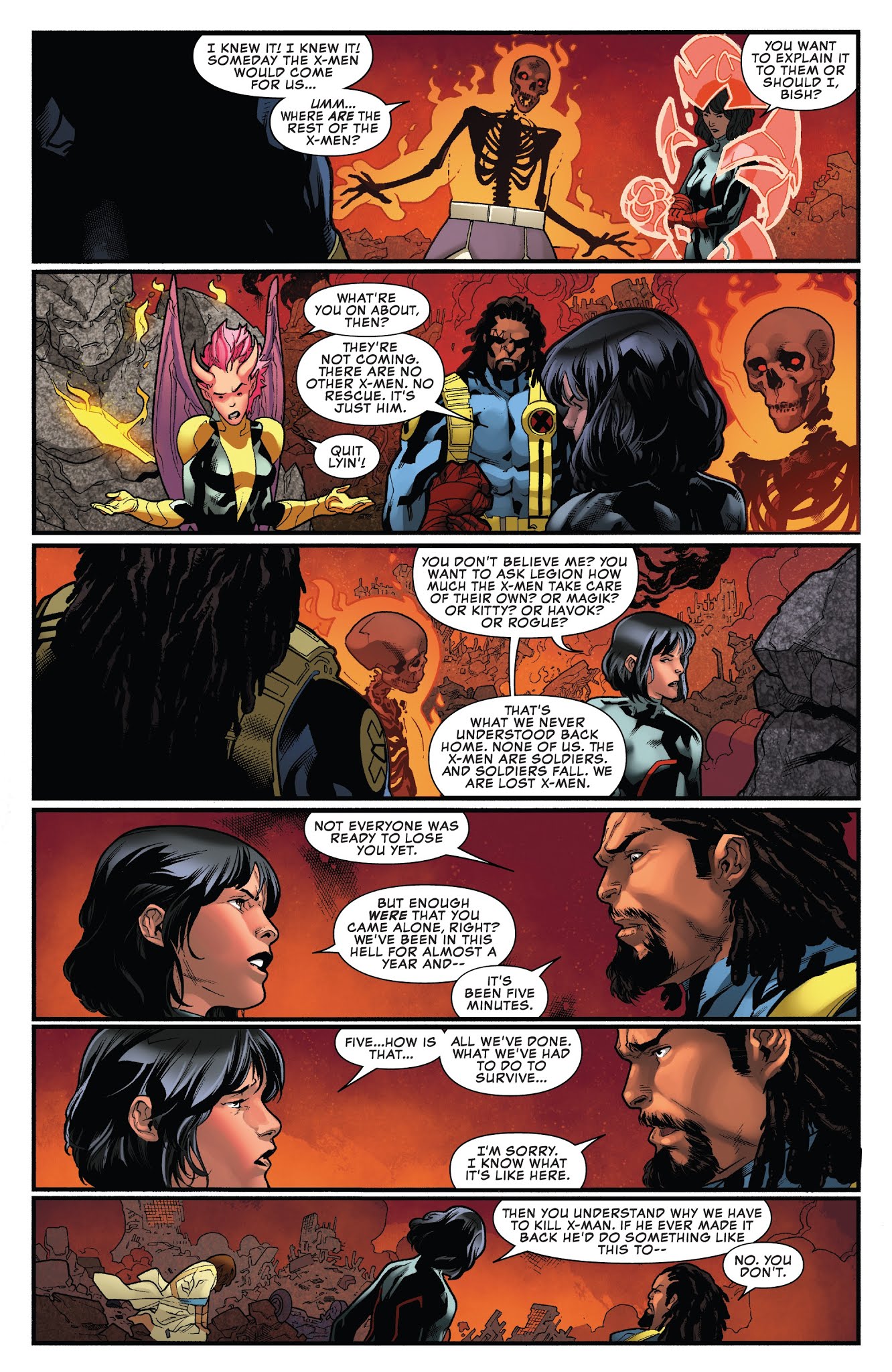 Read online Uncanny X-Men (2019) comic -  Issue #8 - 19