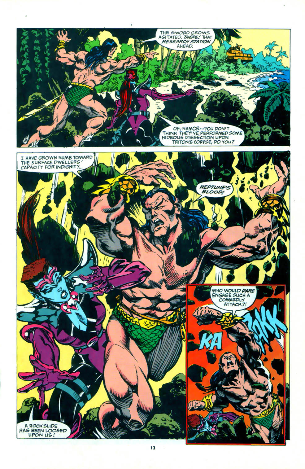 Read online Namor, The Sub-Mariner comic -  Issue #60 - 12