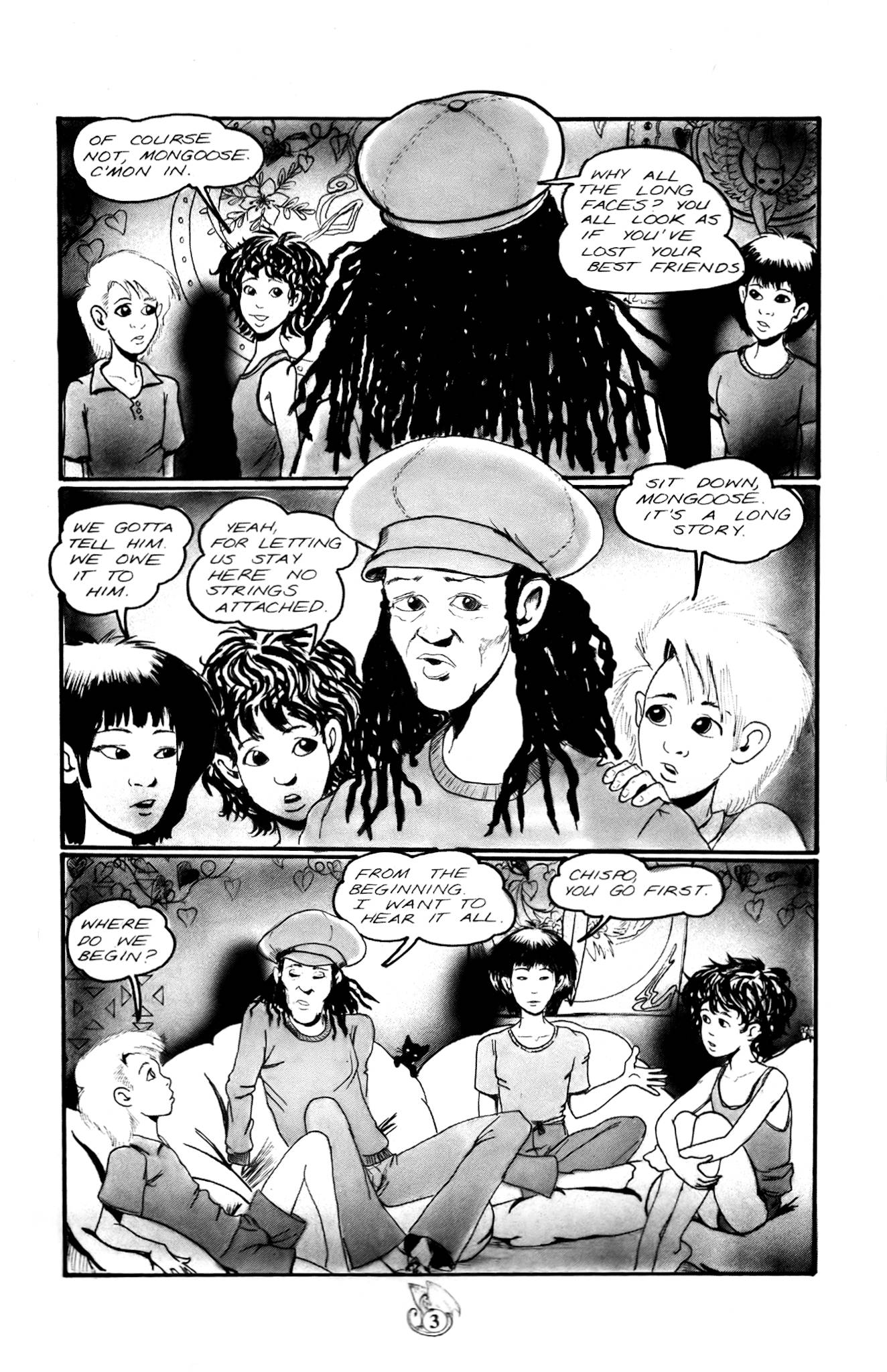 Read online Dragons in the Moon comic -  Issue #2 - 5