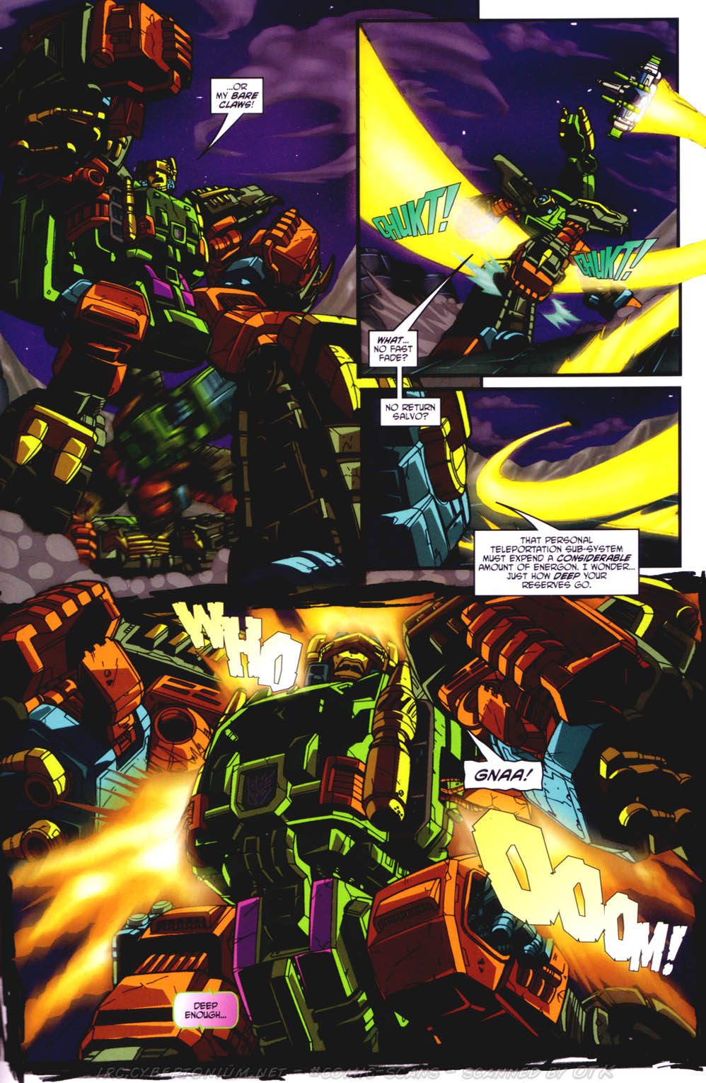 Read online Transformers Energon comic -  Issue #30 - 10