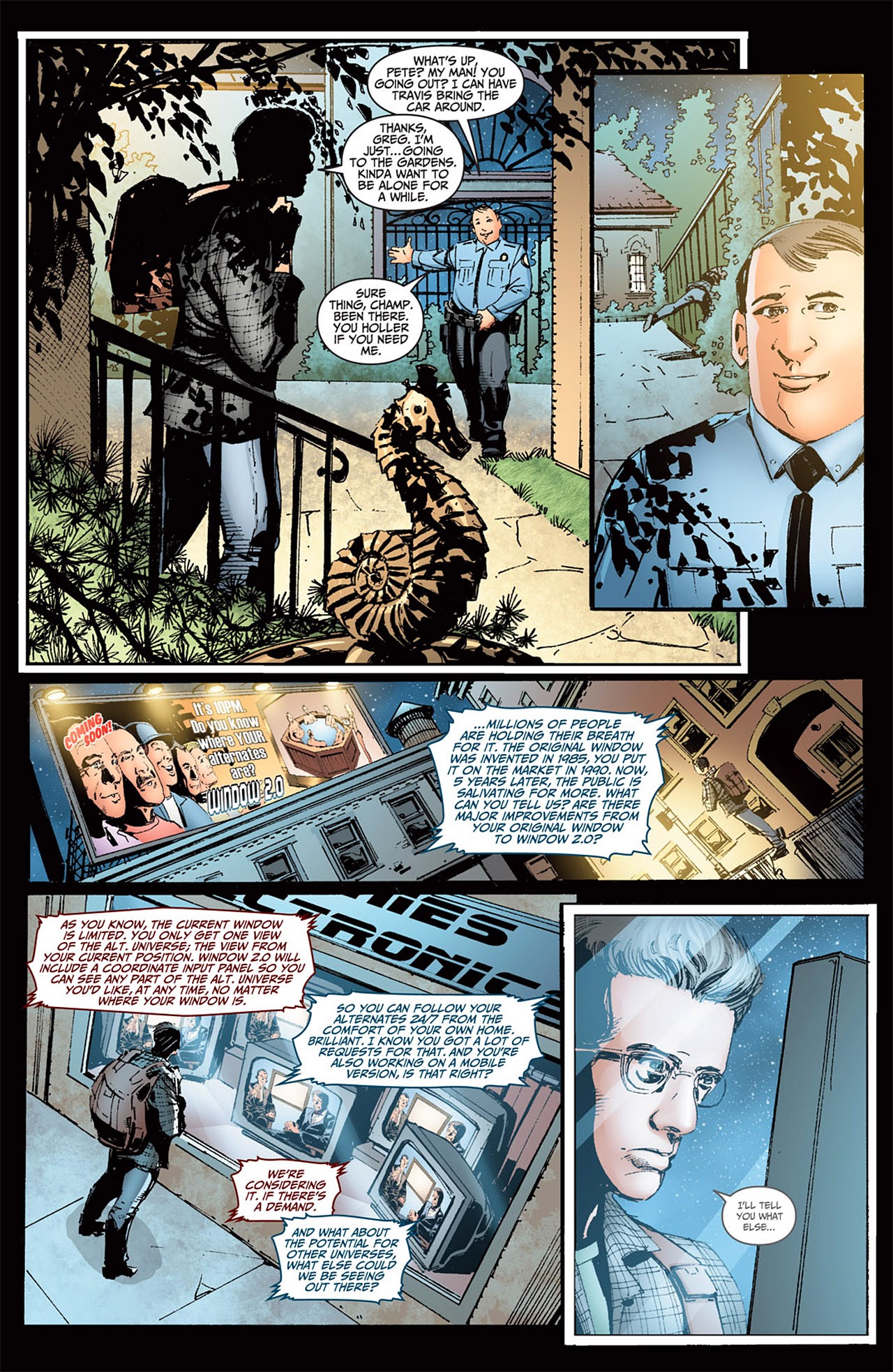 Read online Beyond The Fringe comic -  Issue #1B - 4