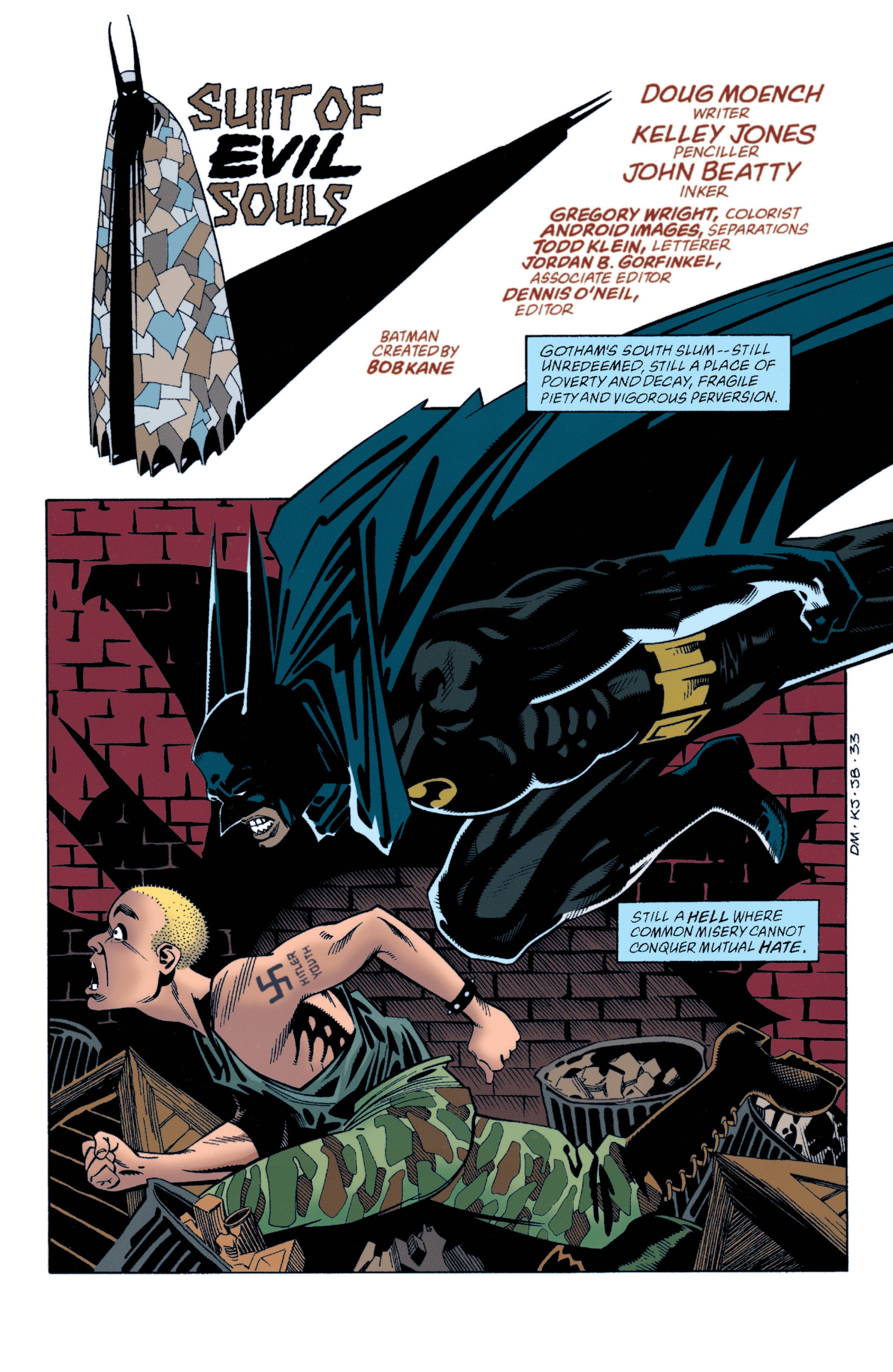 Read online Batman (1940) comic -  Issue #551 - 2