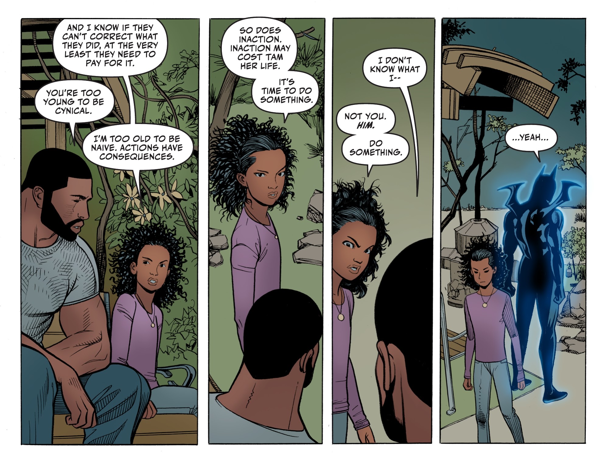 Read online The Next Batman: Second Son comic -  Issue #4 - 20