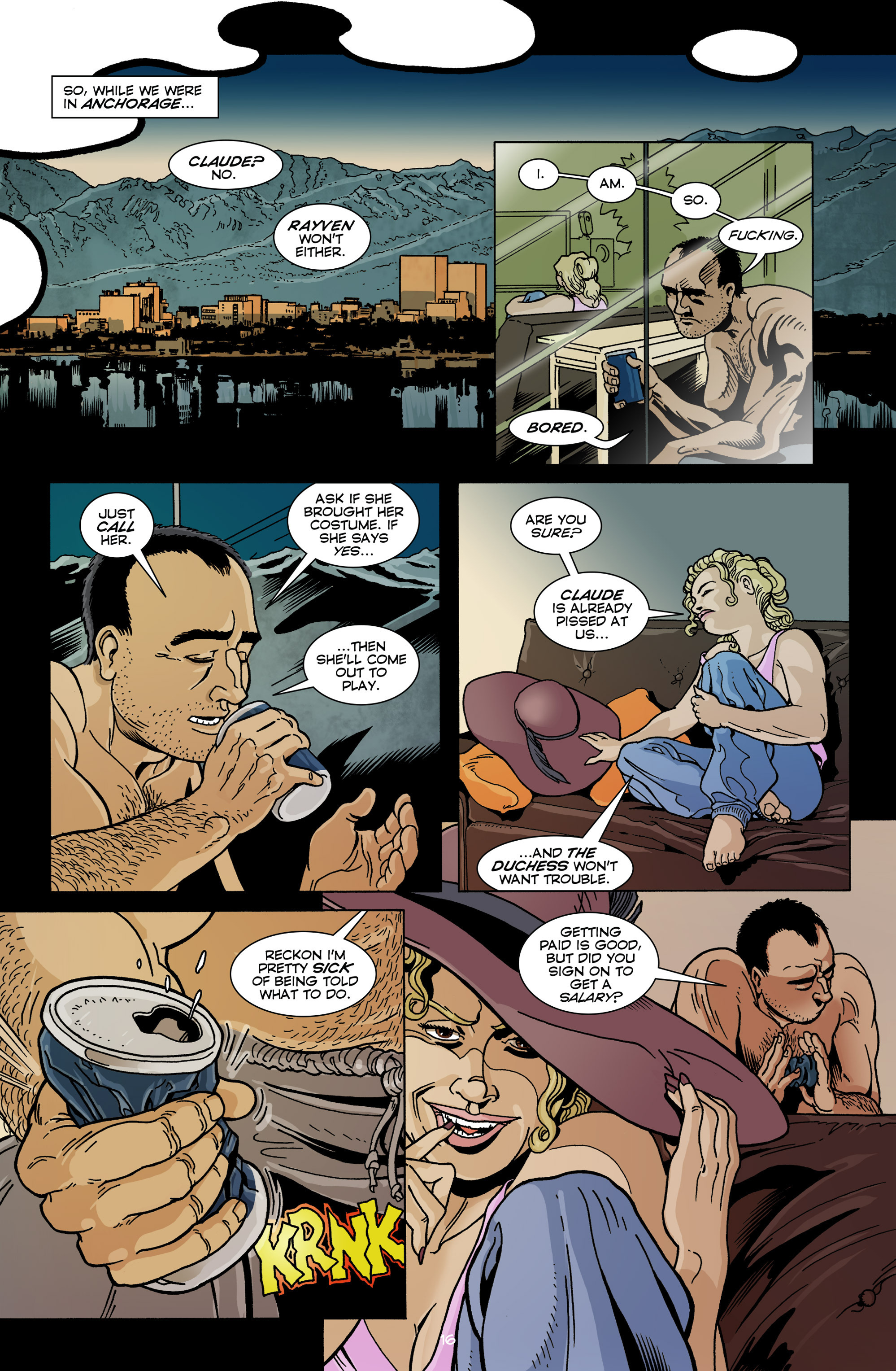 Read online Unmasked comic -  Issue #3 - 18