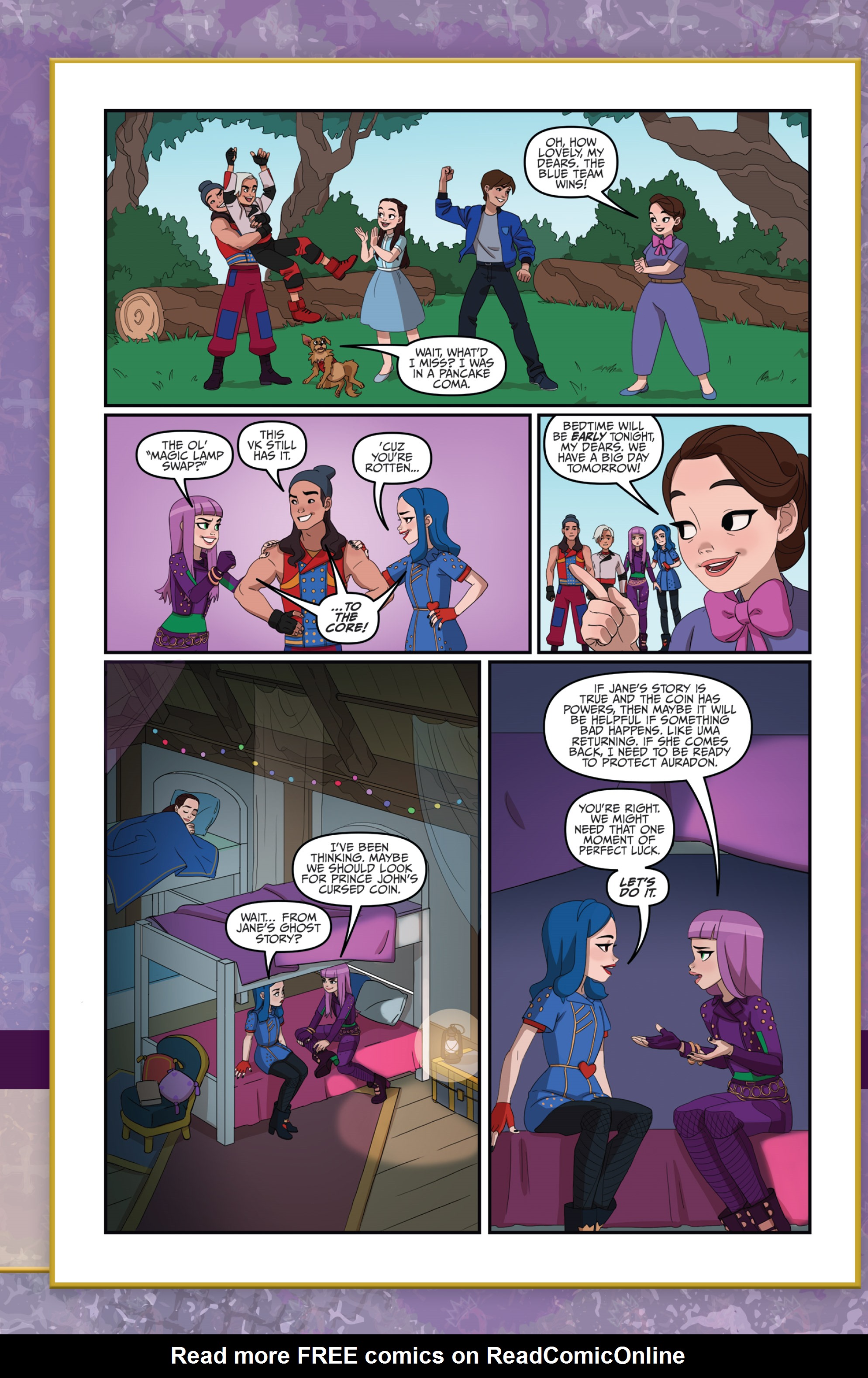 Read online Descendants: Twisted Field Trip comic -  Issue # Full - 61