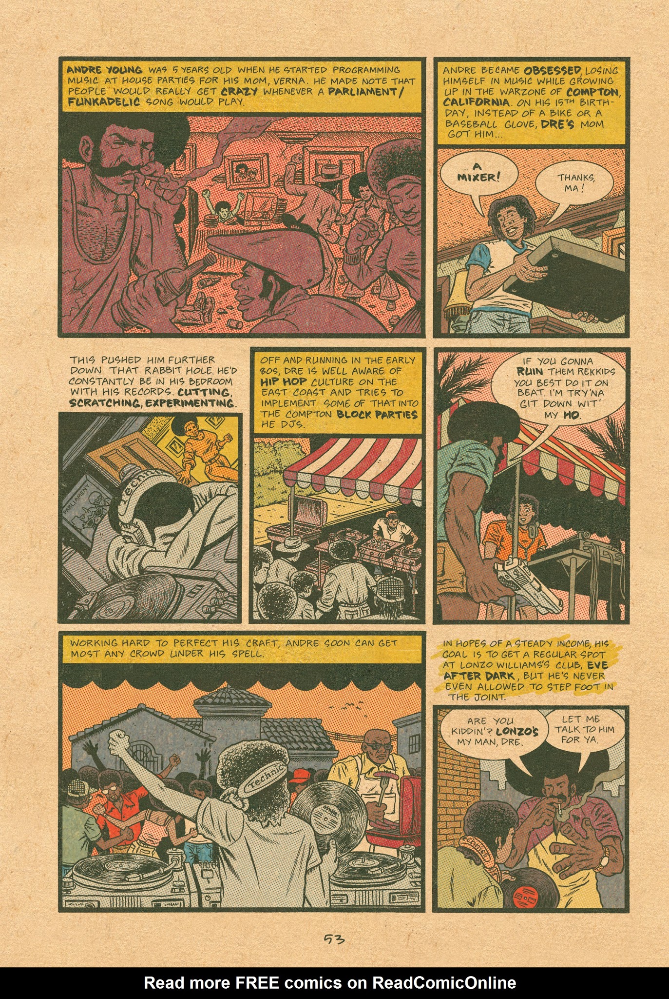 Read online Hip Hop Family Tree (2013) comic -  Issue # TPB 2 - 54