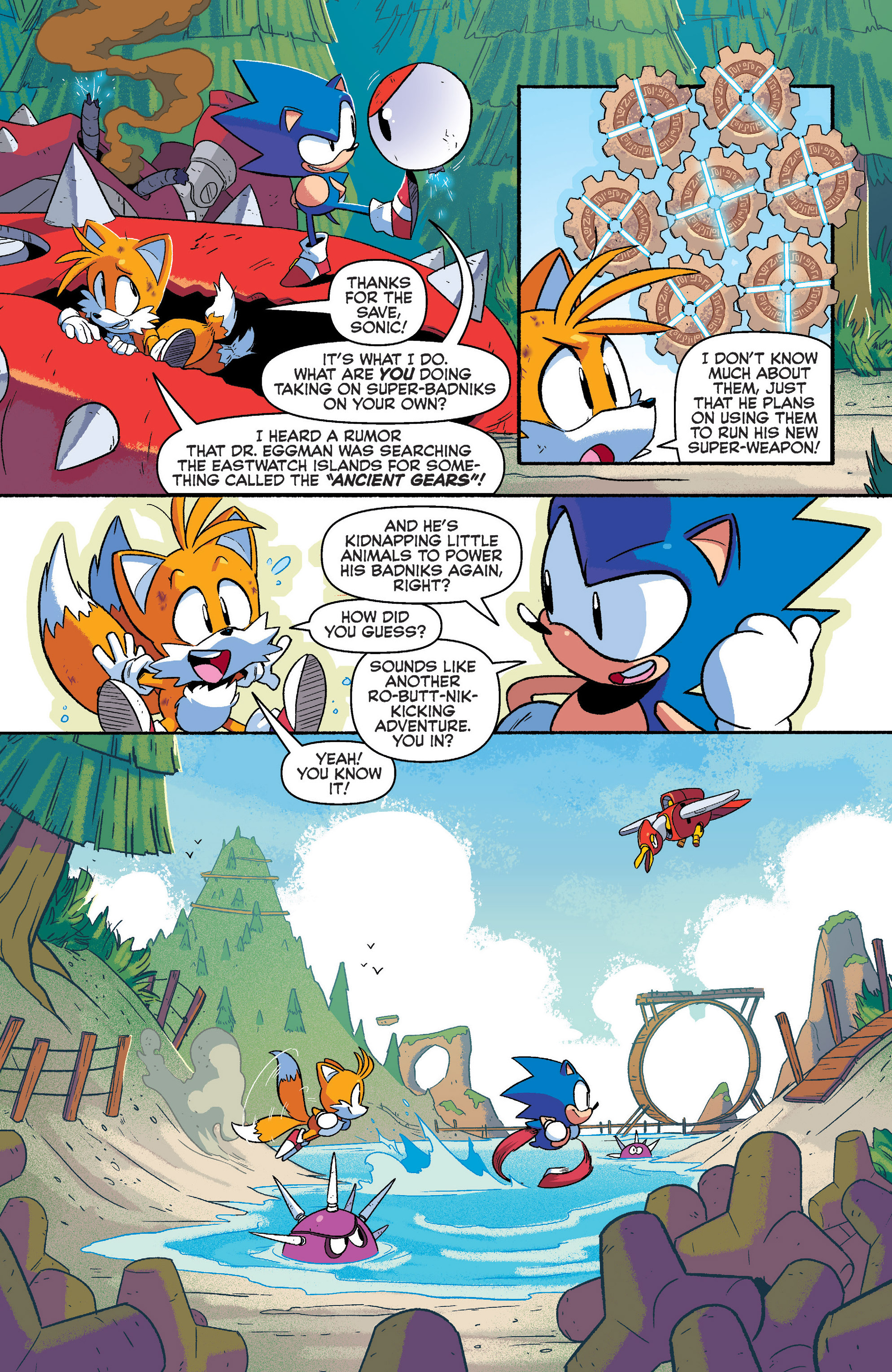 Read online Sonic: Mega Drive comic -  Issue # Full - 5