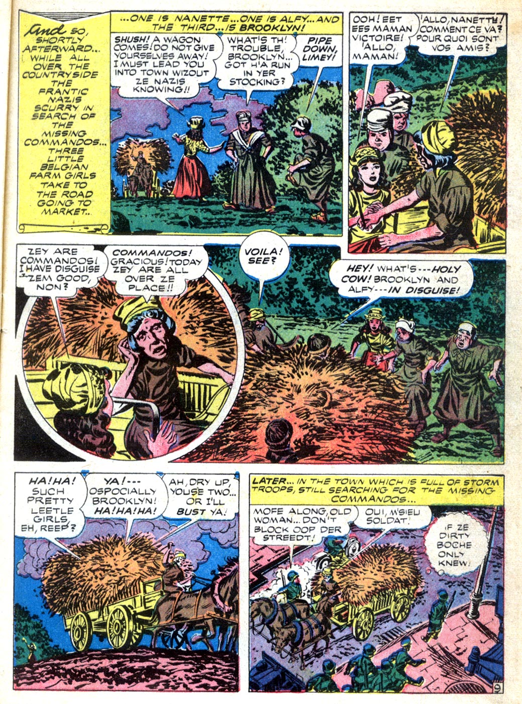 Read online Boy Commandos comic -  Issue #6 - 11