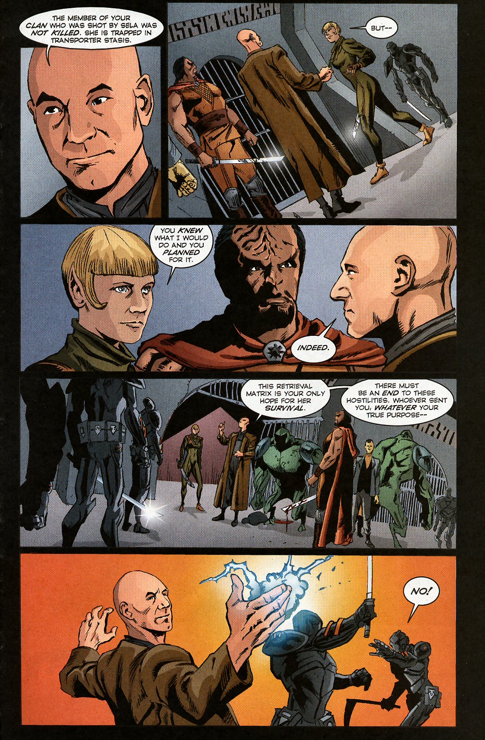 Read online Star Trek: The Next Generation - The Killing Shadows comic -  Issue #4 - 23