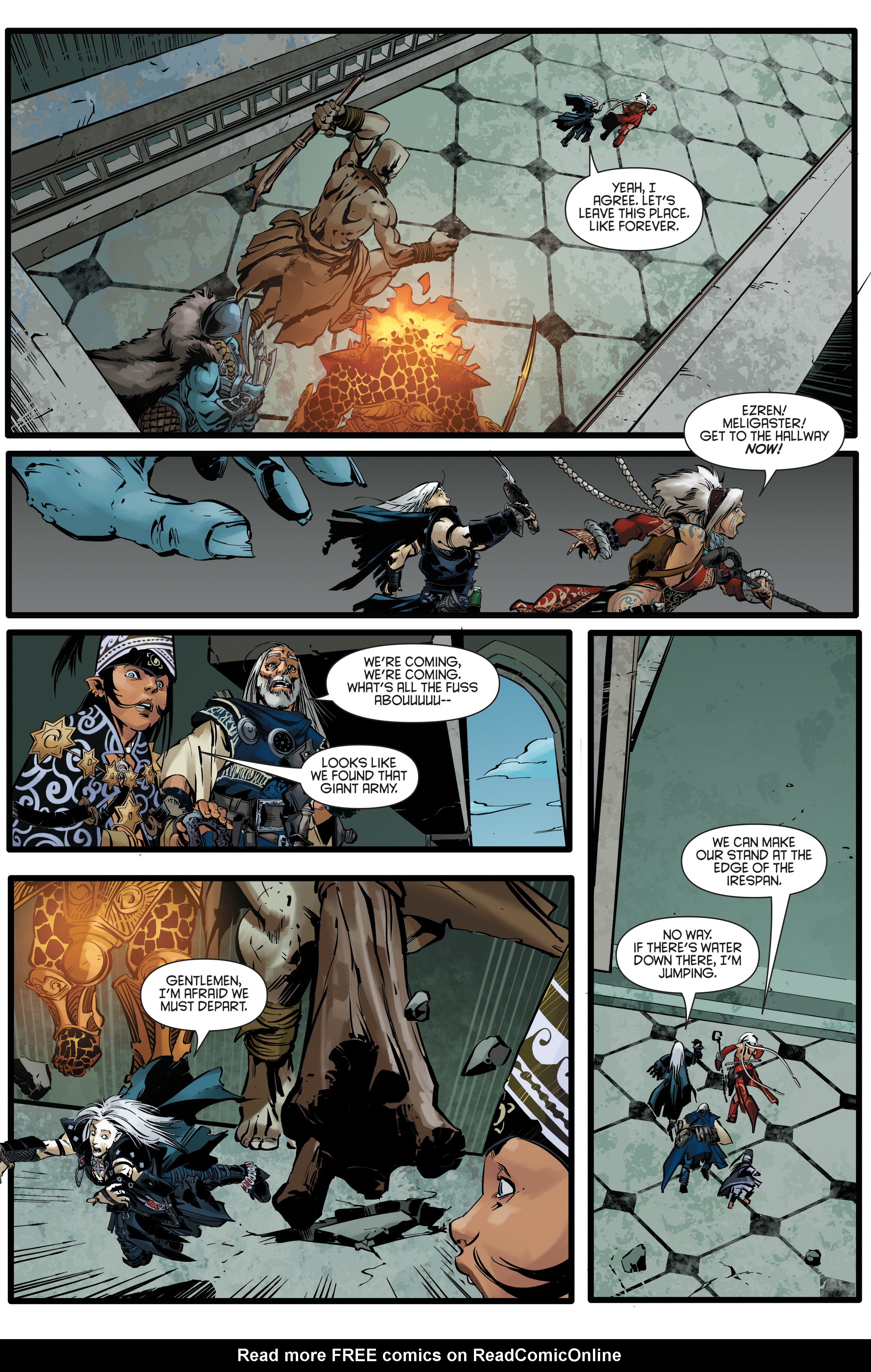 Read online Pathfinder: Hollow Mountain comic -  Issue #4 - 18