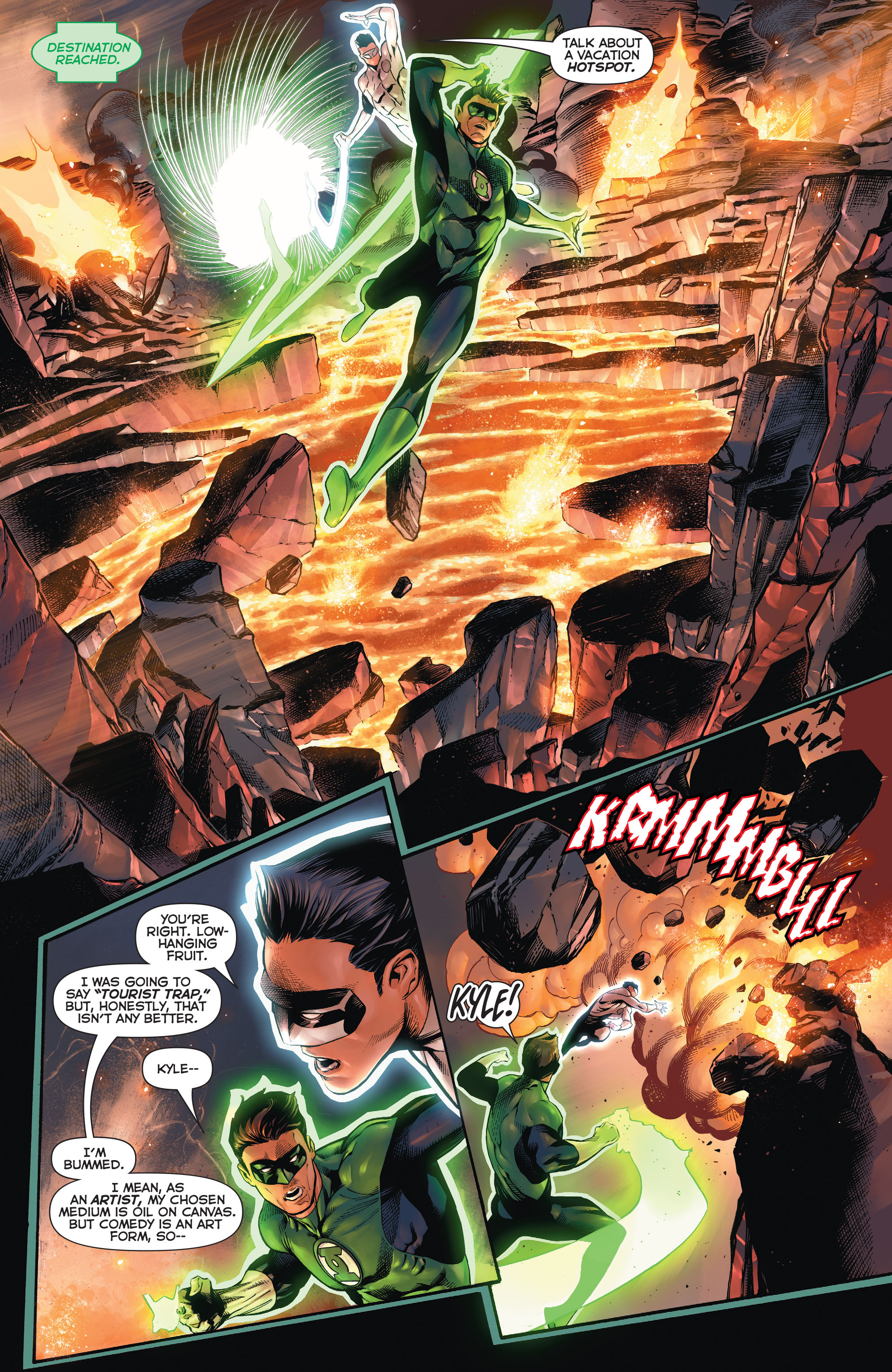 Read online Hal Jordan And The Green Lantern Corps comic -  Issue #14 - 12