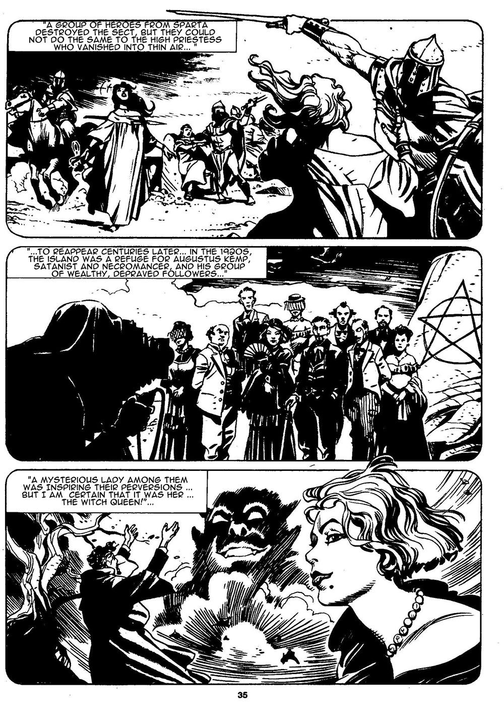 Read online Dampyr (2000) comic -  Issue #13 - 33