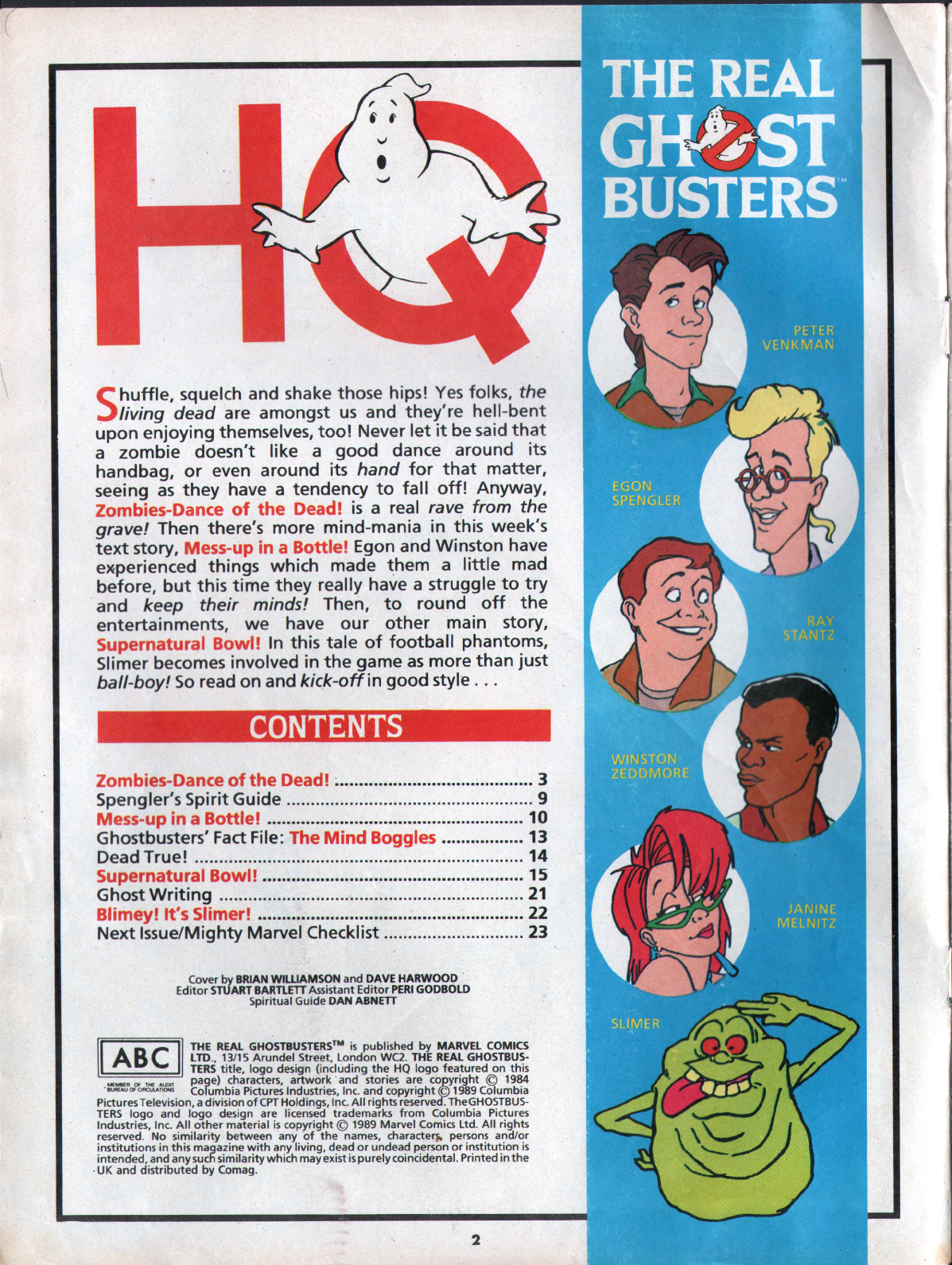 Read online The Real Ghostbusters comic -  Issue #54 - 2