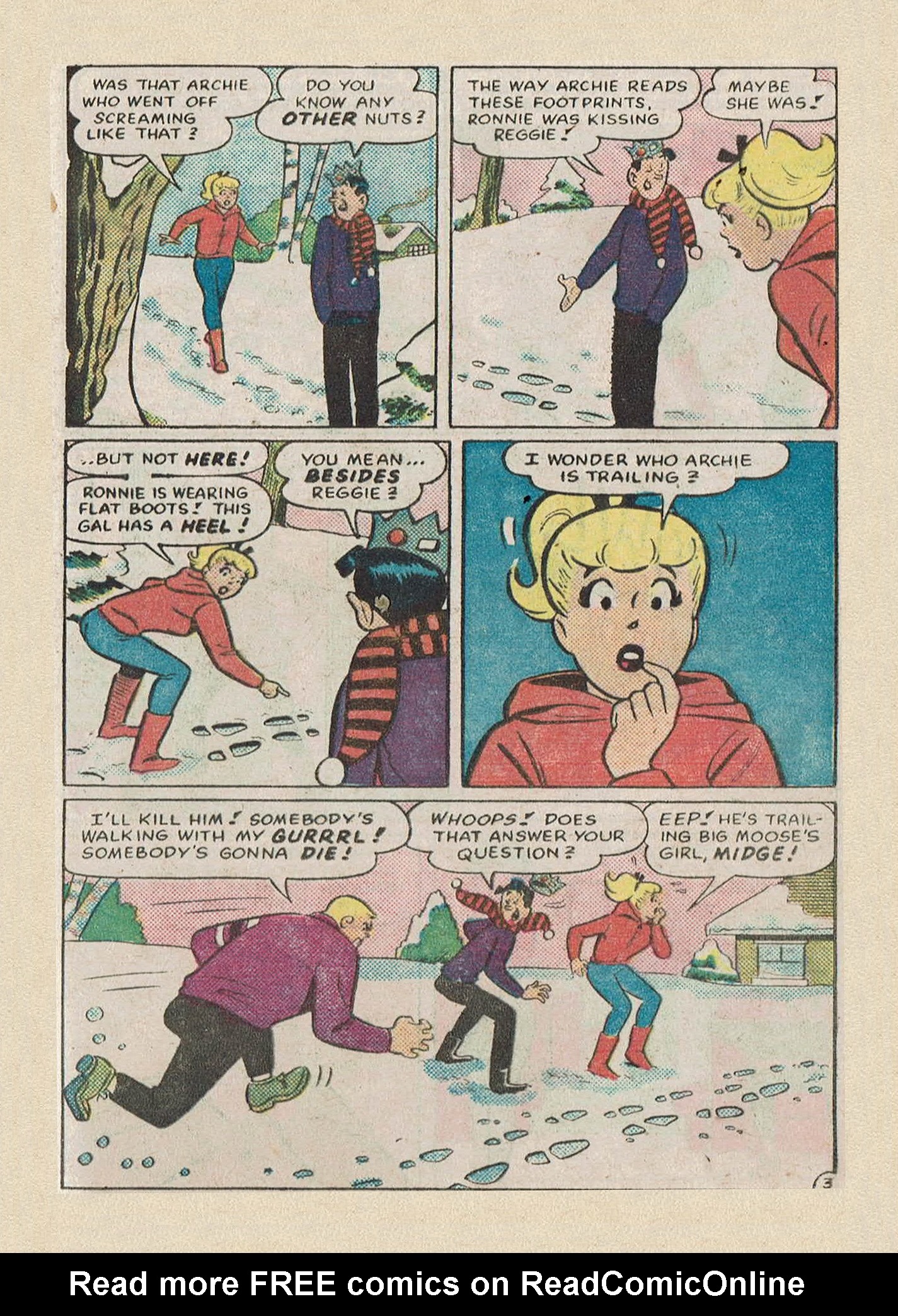 Read online Archie...Archie Andrews, Where Are You? Digest Magazine comic -  Issue #49 - 61