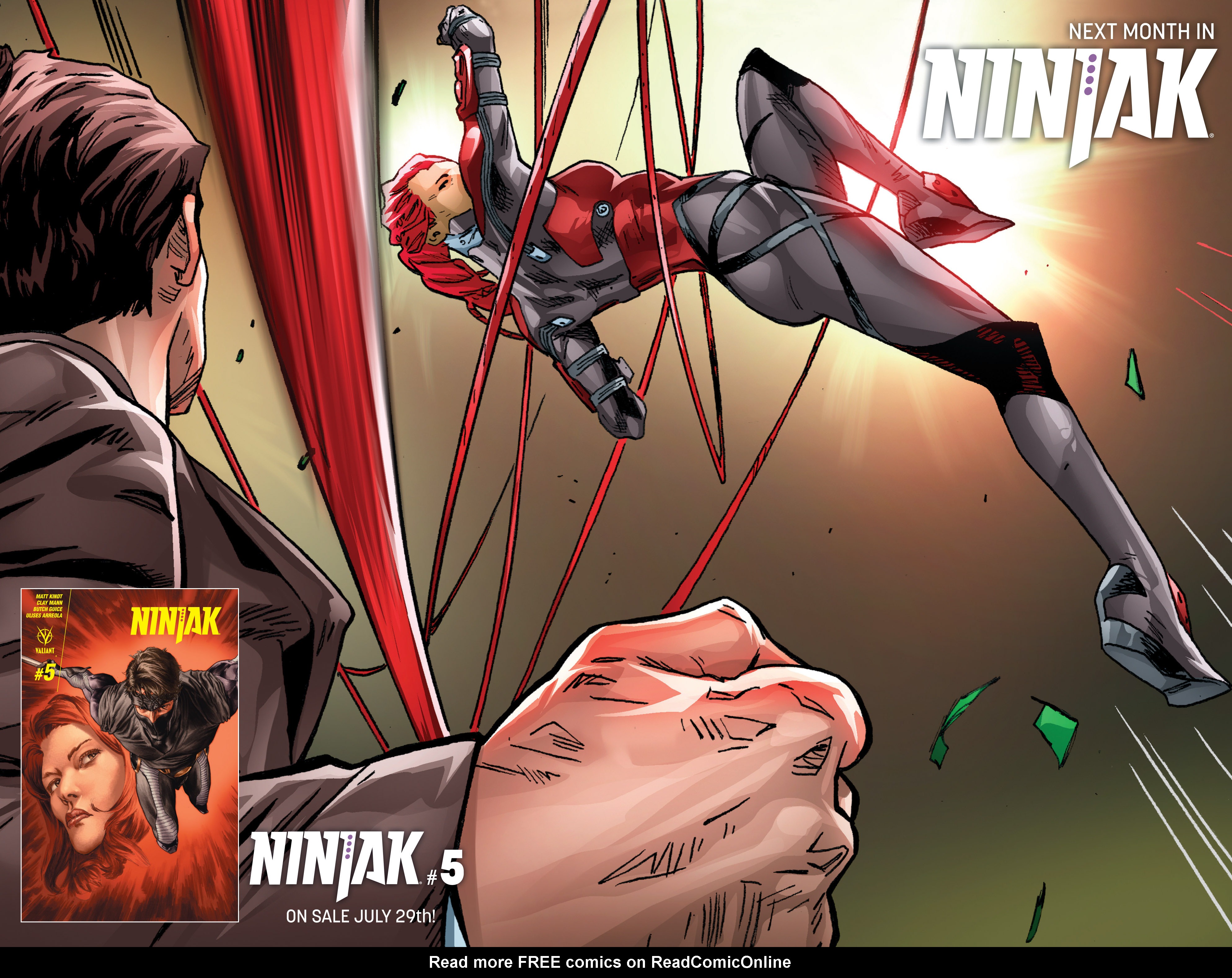 Read online Ninjak (2015) comic -  Issue #4 - 33