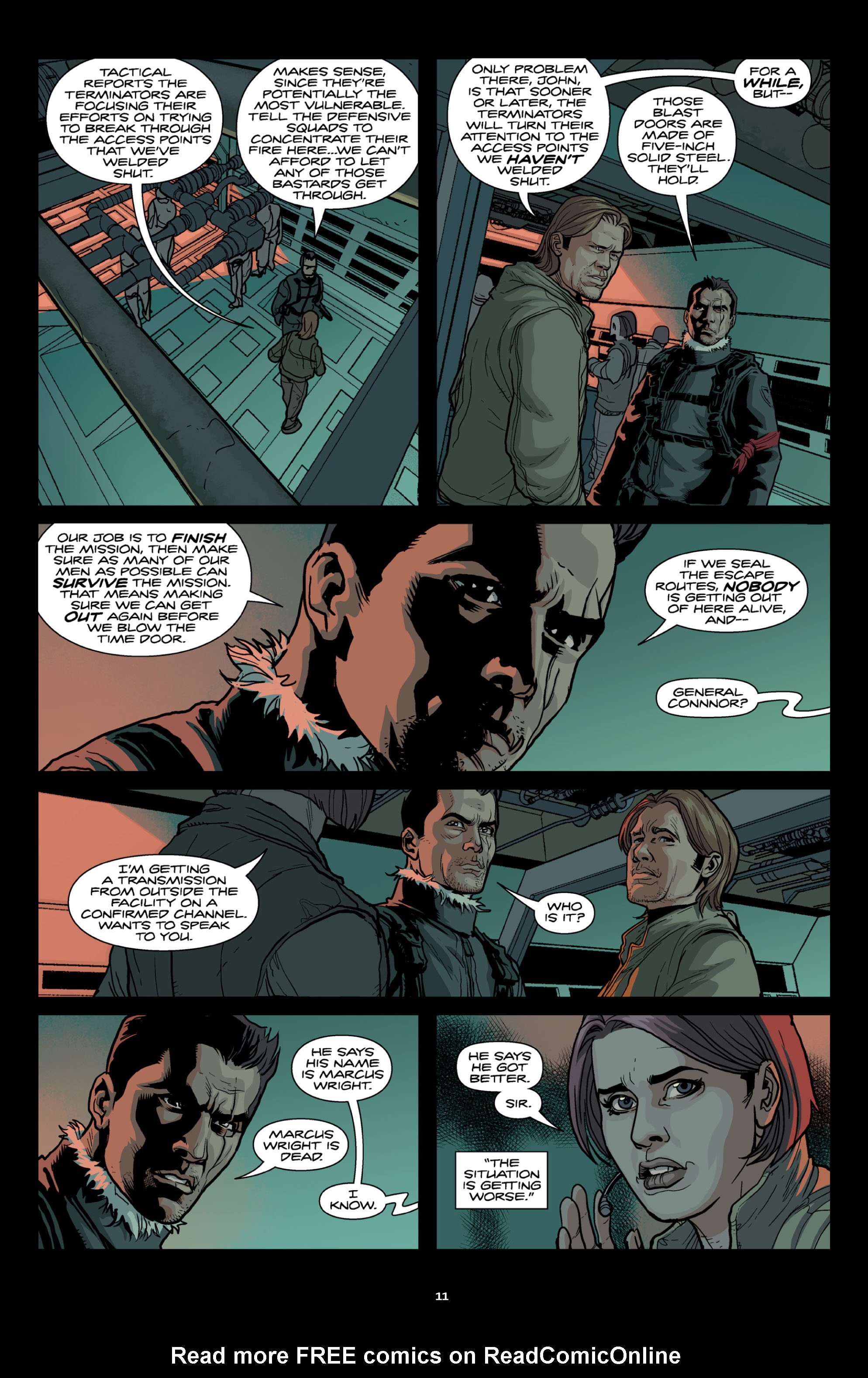 Read online Terminator Salvation: The Final Battle comic -  Issue # TPB 2 - 12