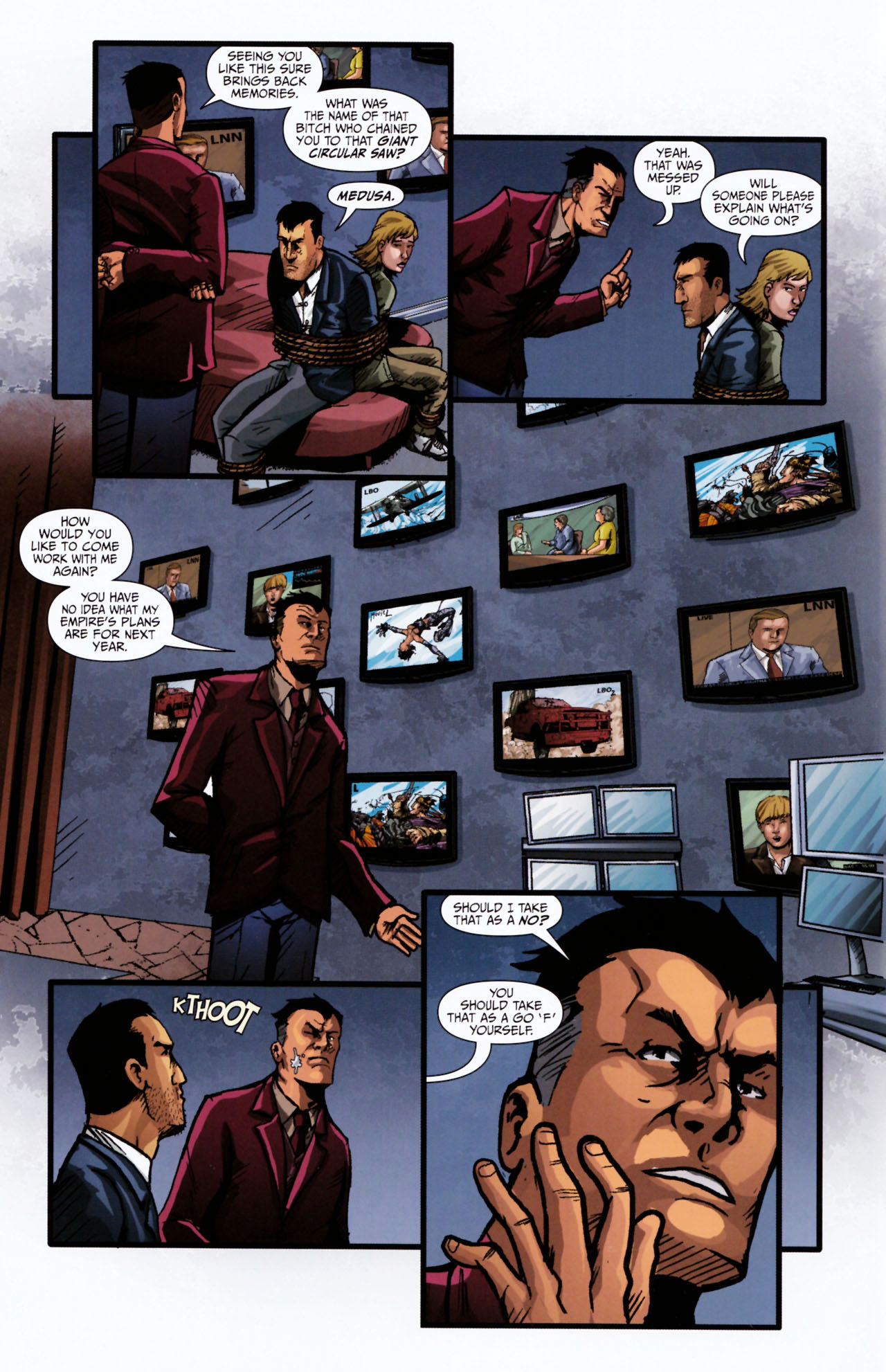 Read online Caped comic -  Issue #4 - 10