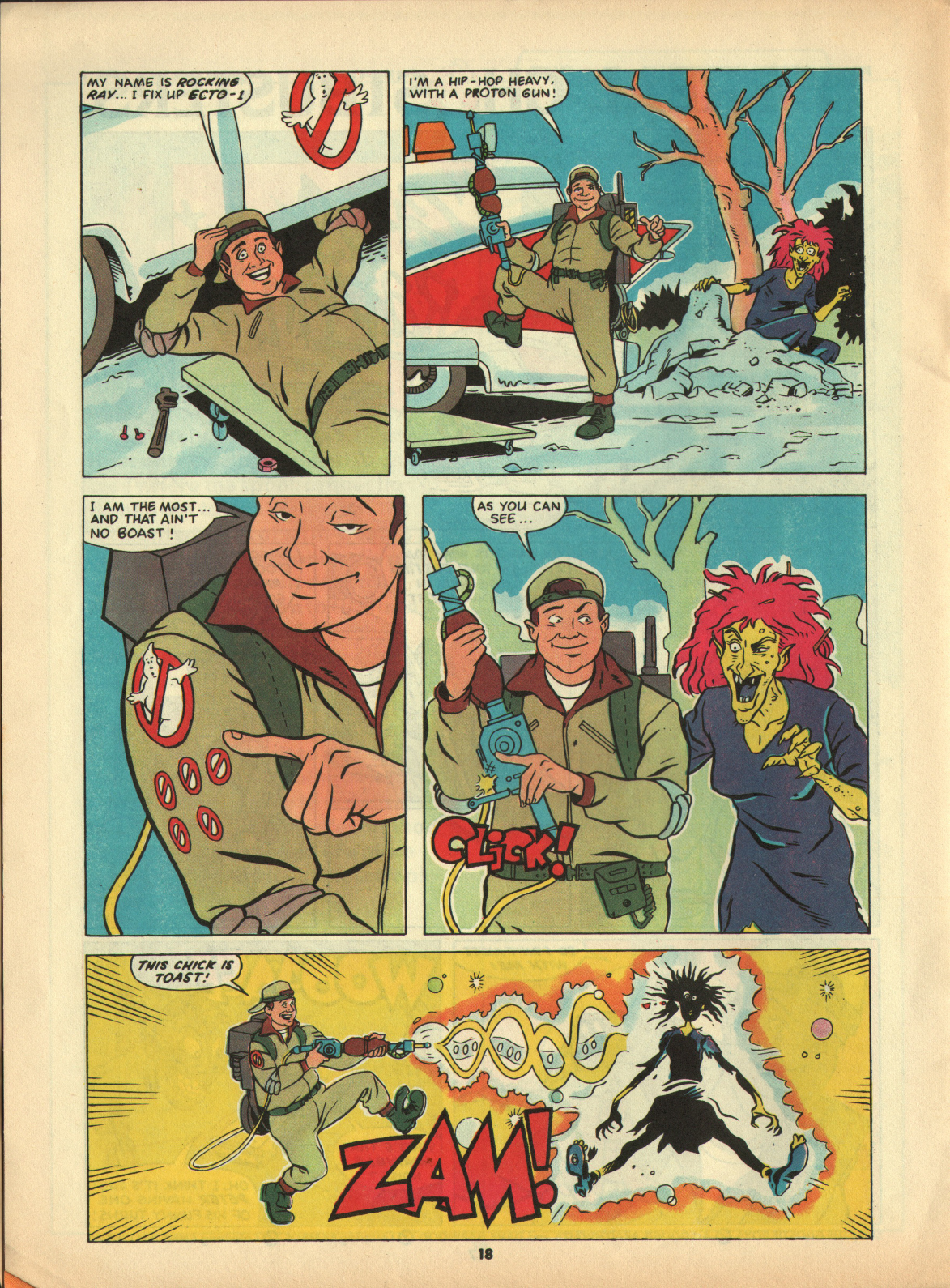 Read online The Real Ghostbusters comic -  Issue #19 - 18
