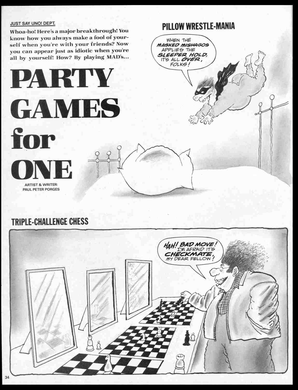Read online MAD comic -  Issue #293 - 36
