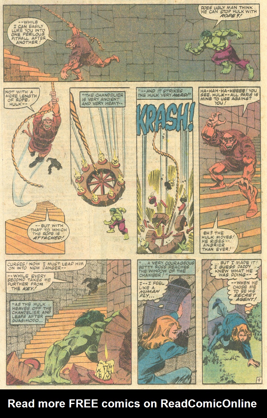 Read online The Incredible Hulk Versus Quasimodo comic -  Issue # Full - 10