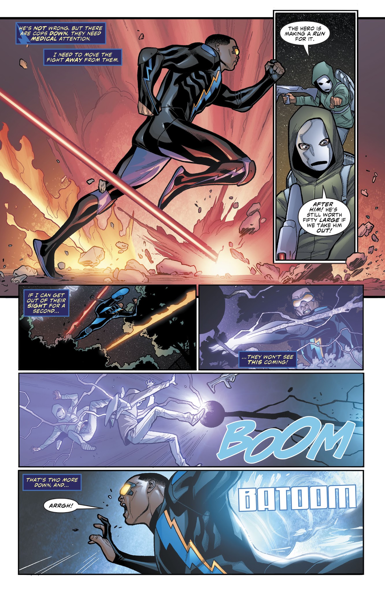 Read online Black Lightning: Cold Dead Hands comic -  Issue #4 - 6