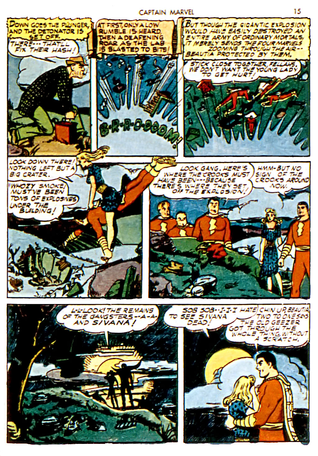Read online Captain Marvel Adventures comic -  Issue #4 - 17