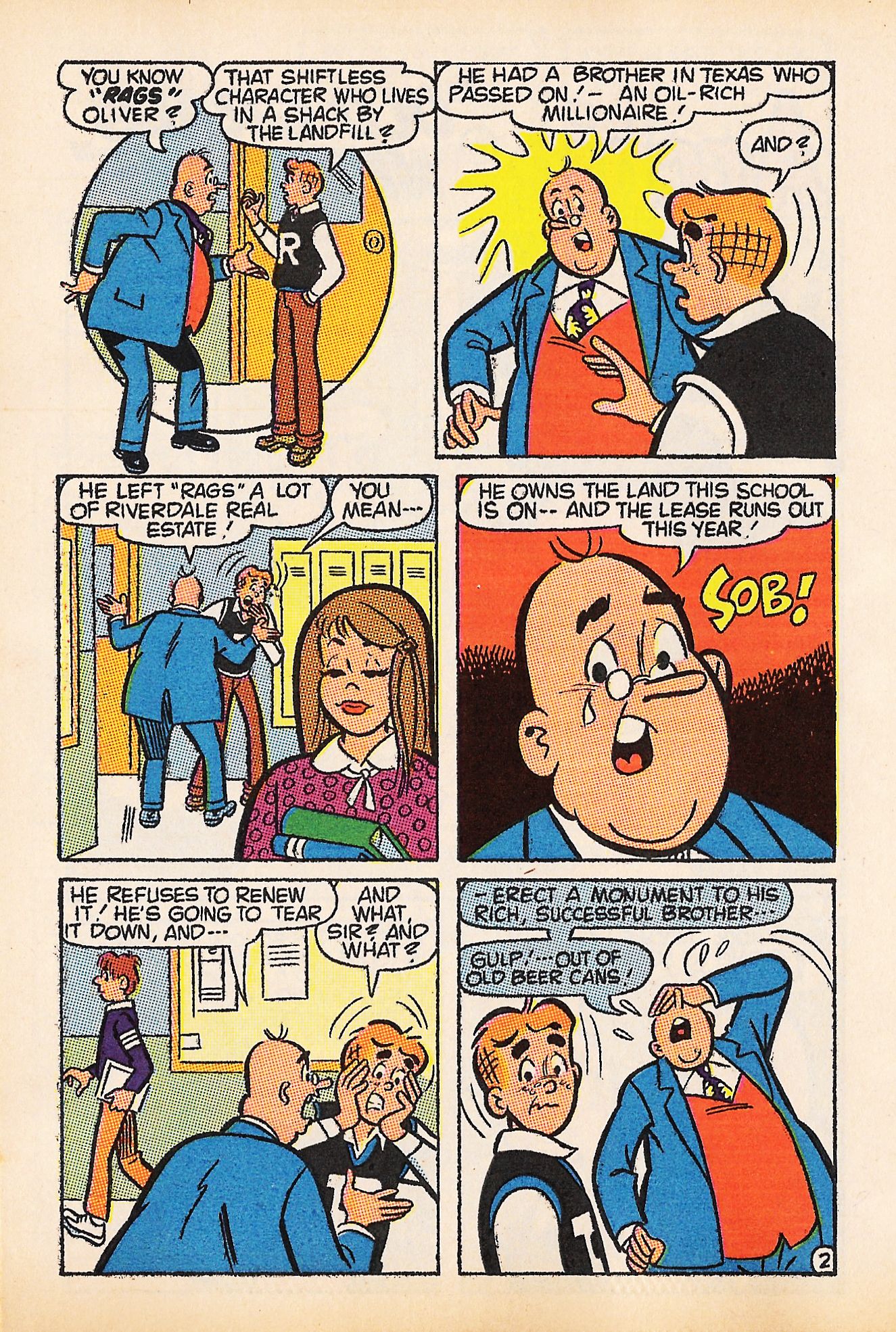 Read online Betty and Veronica Digest Magazine comic -  Issue #52 - 68