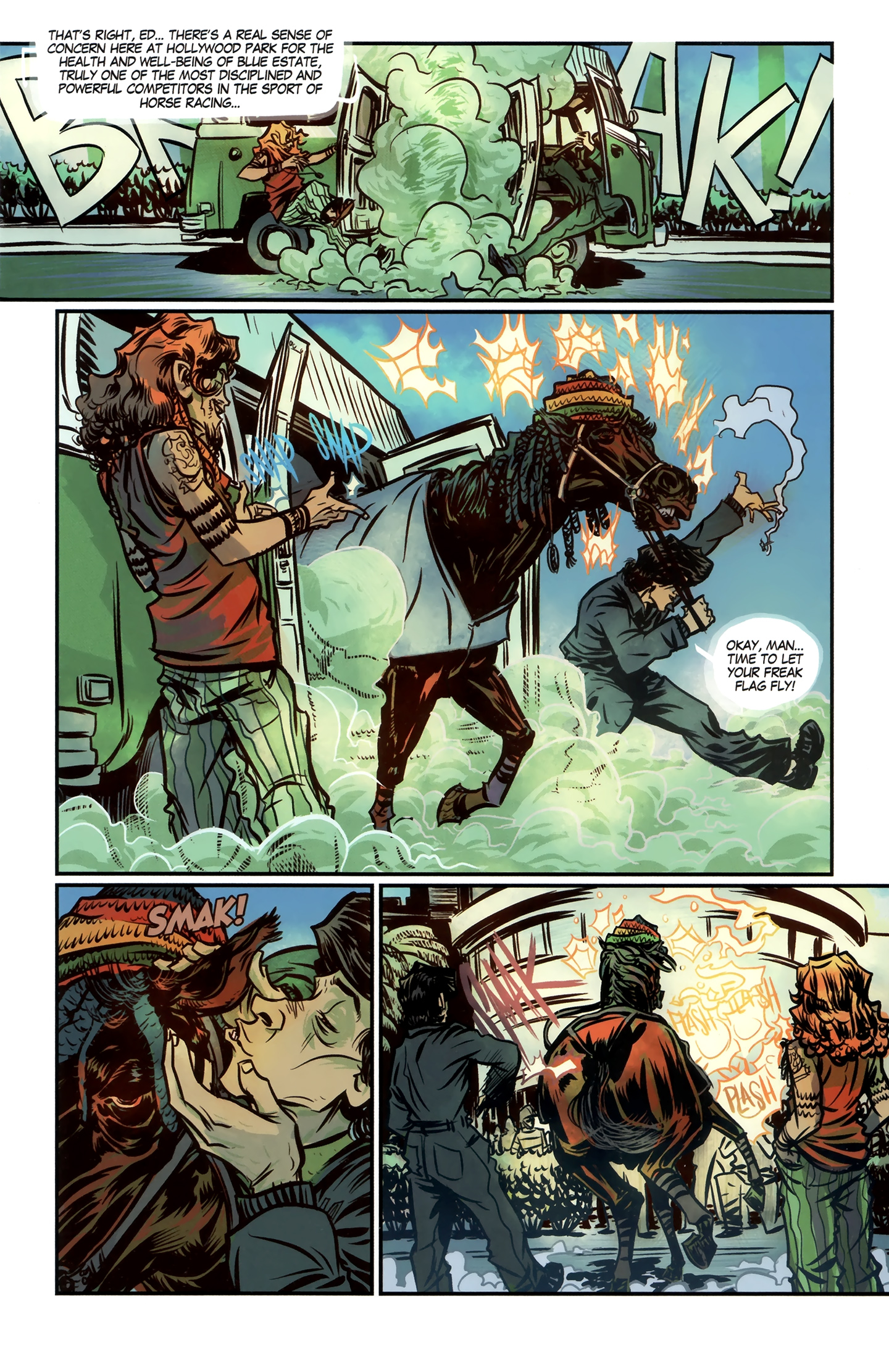 Read online Blue Estate comic -  Issue #10 - 11