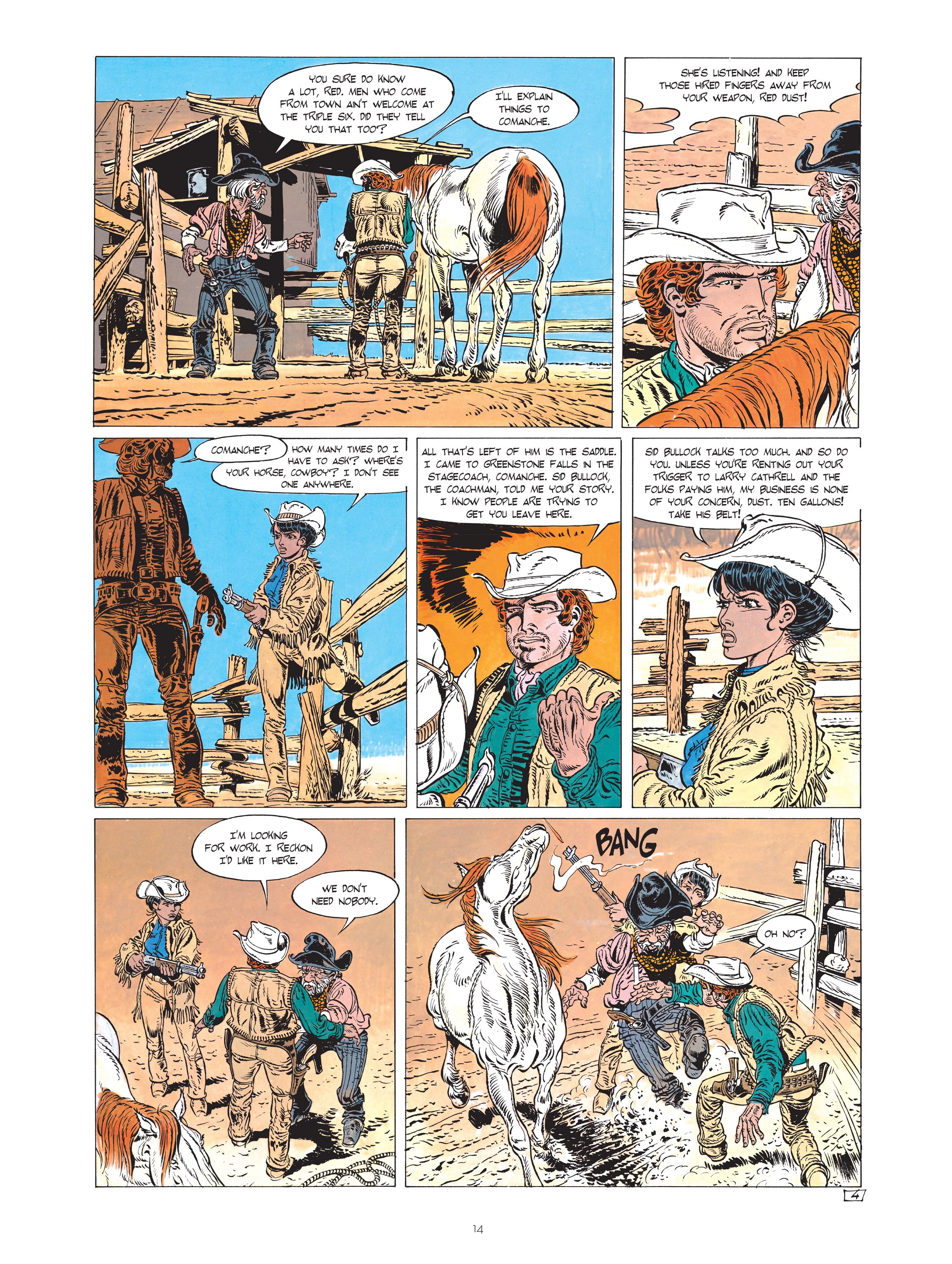 Read online Comanche comic -  Issue #1 - 15