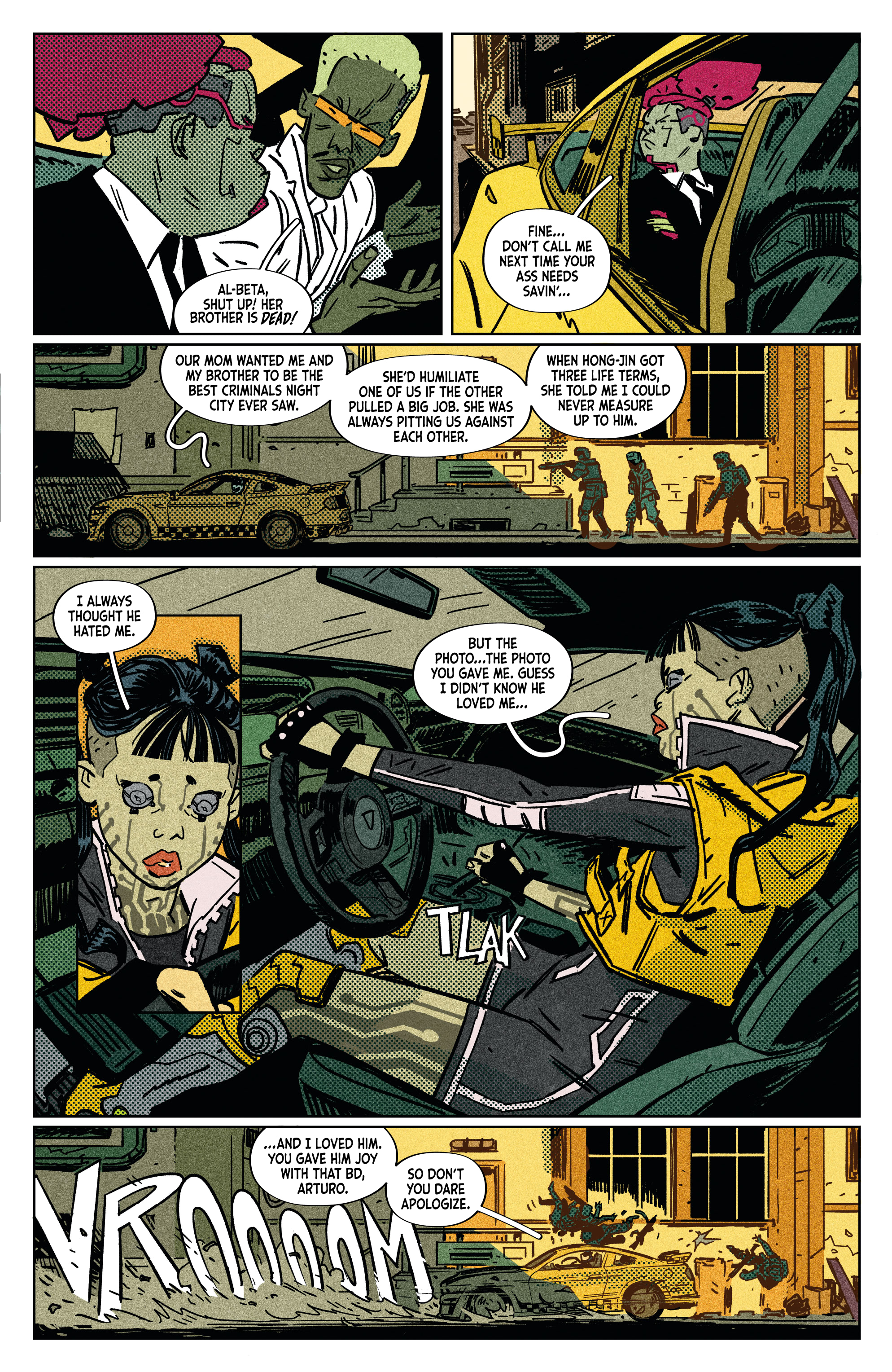 Read online Cyberpunk 2077: Blackout comic -  Issue #3 - 17