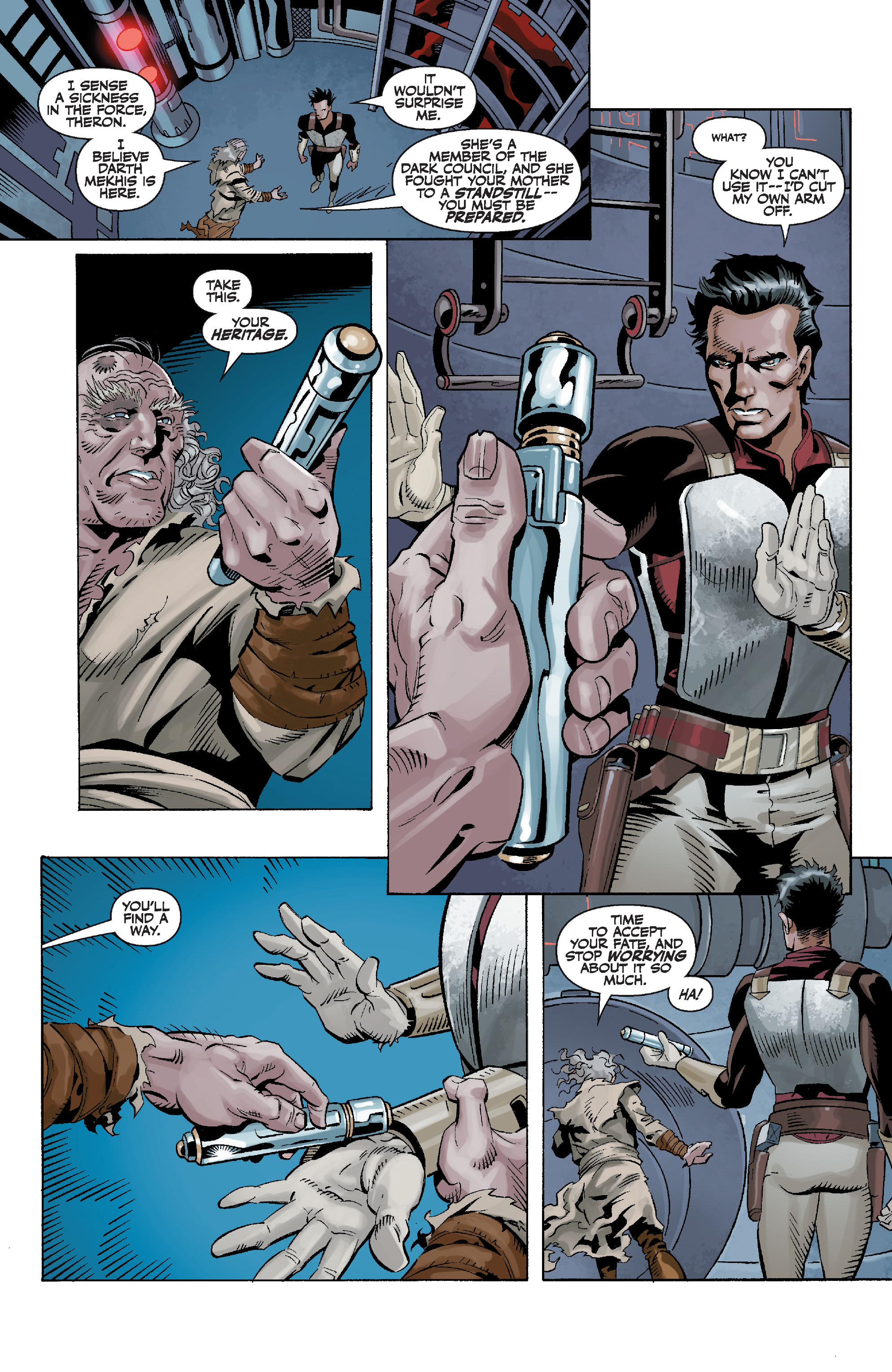 Read online Star Wars Legends: The Old Republic - Epic Collection comic -  Issue # TPB 4 (Part 3) - 66
